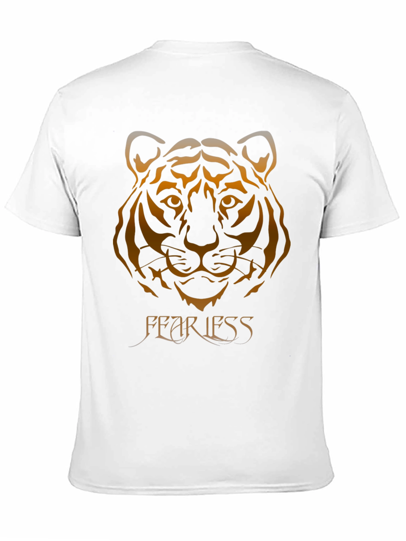 Fearless Tiger Graphic Tee - Black