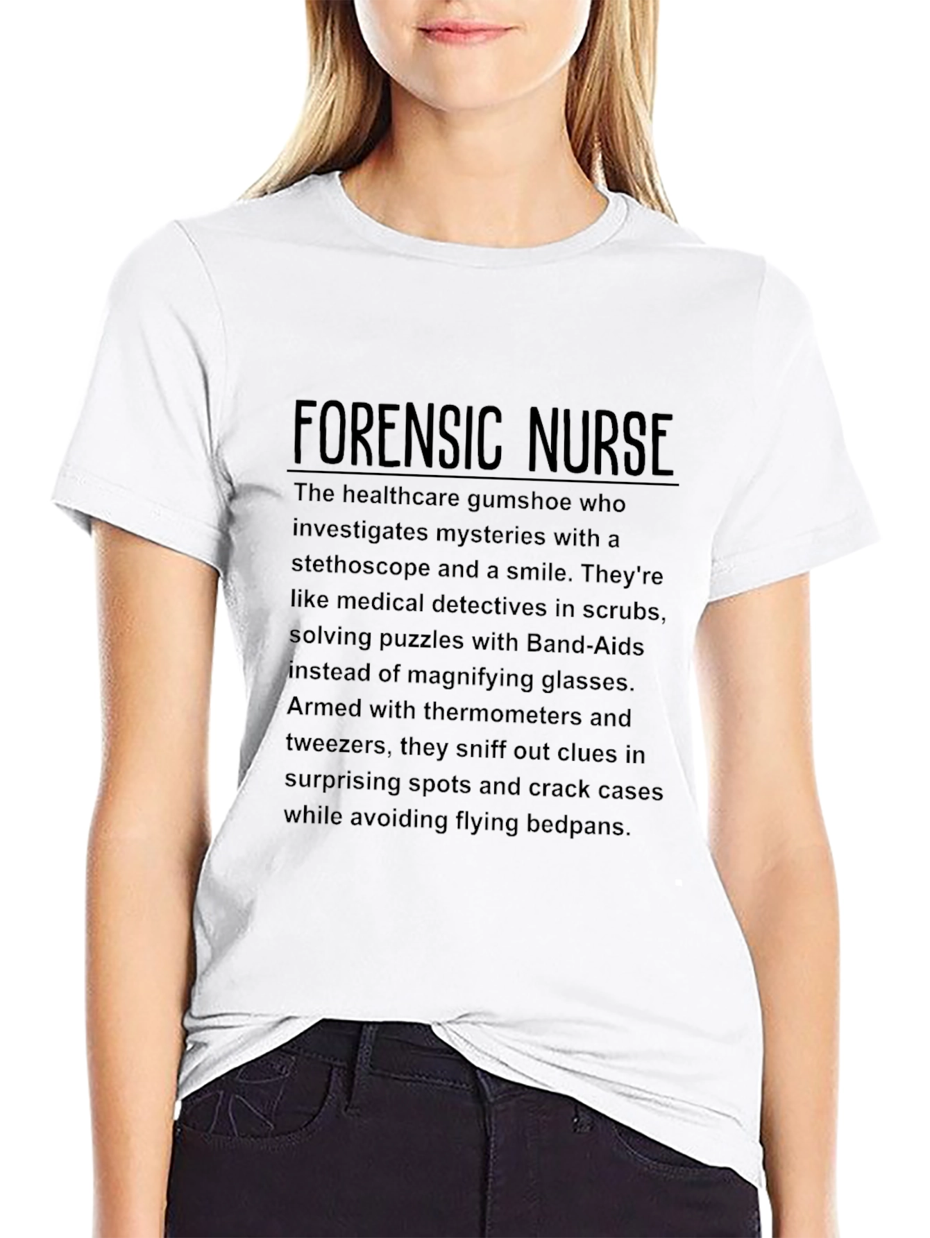 Forensic Nurse T-Shirt - Medical Detective Apparel