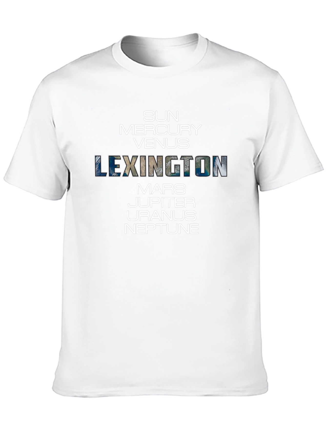 Lexington Solar System Graphic Tee - Black