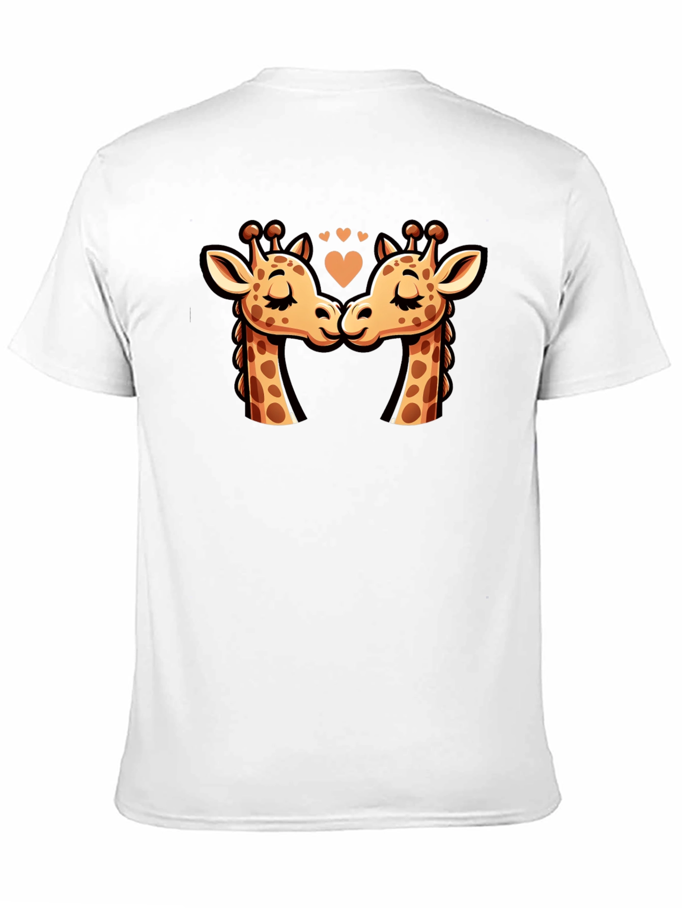 Giraffe Love T-Shirt - Cute Animal Tee