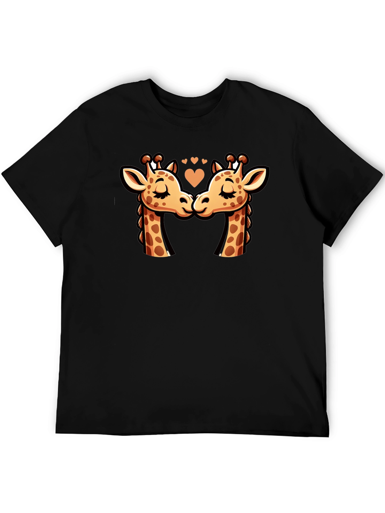 Giraffe Love T-Shirt - Cute Animal Tee