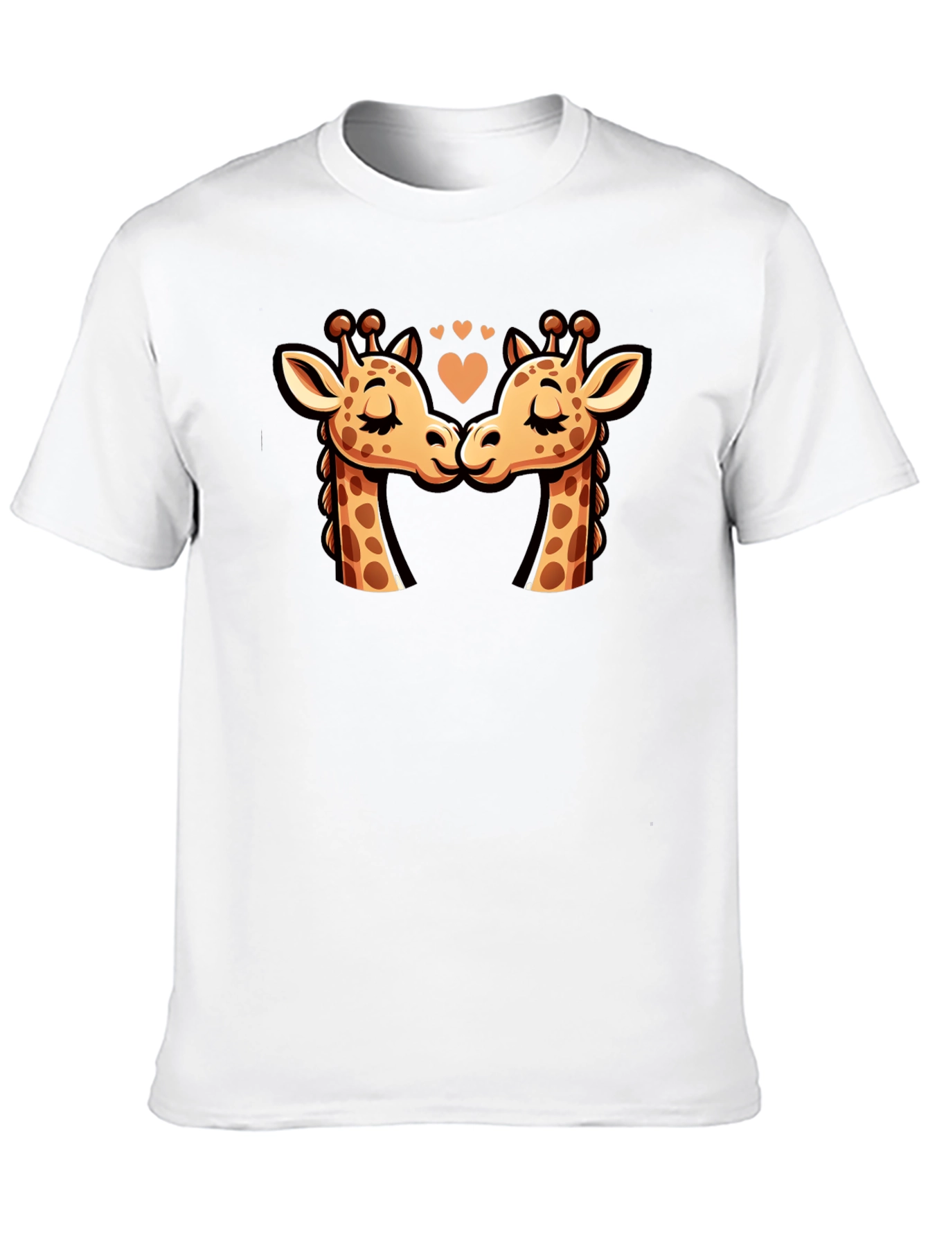 Giraffe Love T-Shirt - Cute Animal Tee