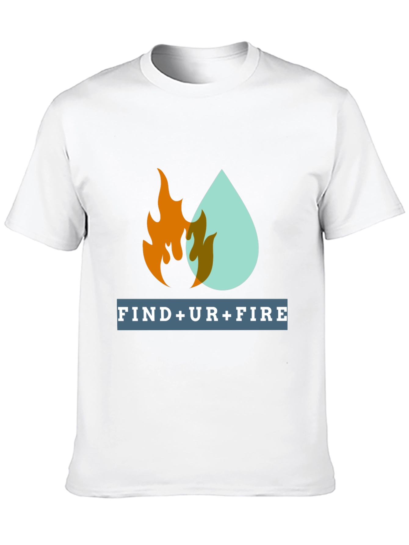 Find Your Fire Graphic Tee - Motivational Design