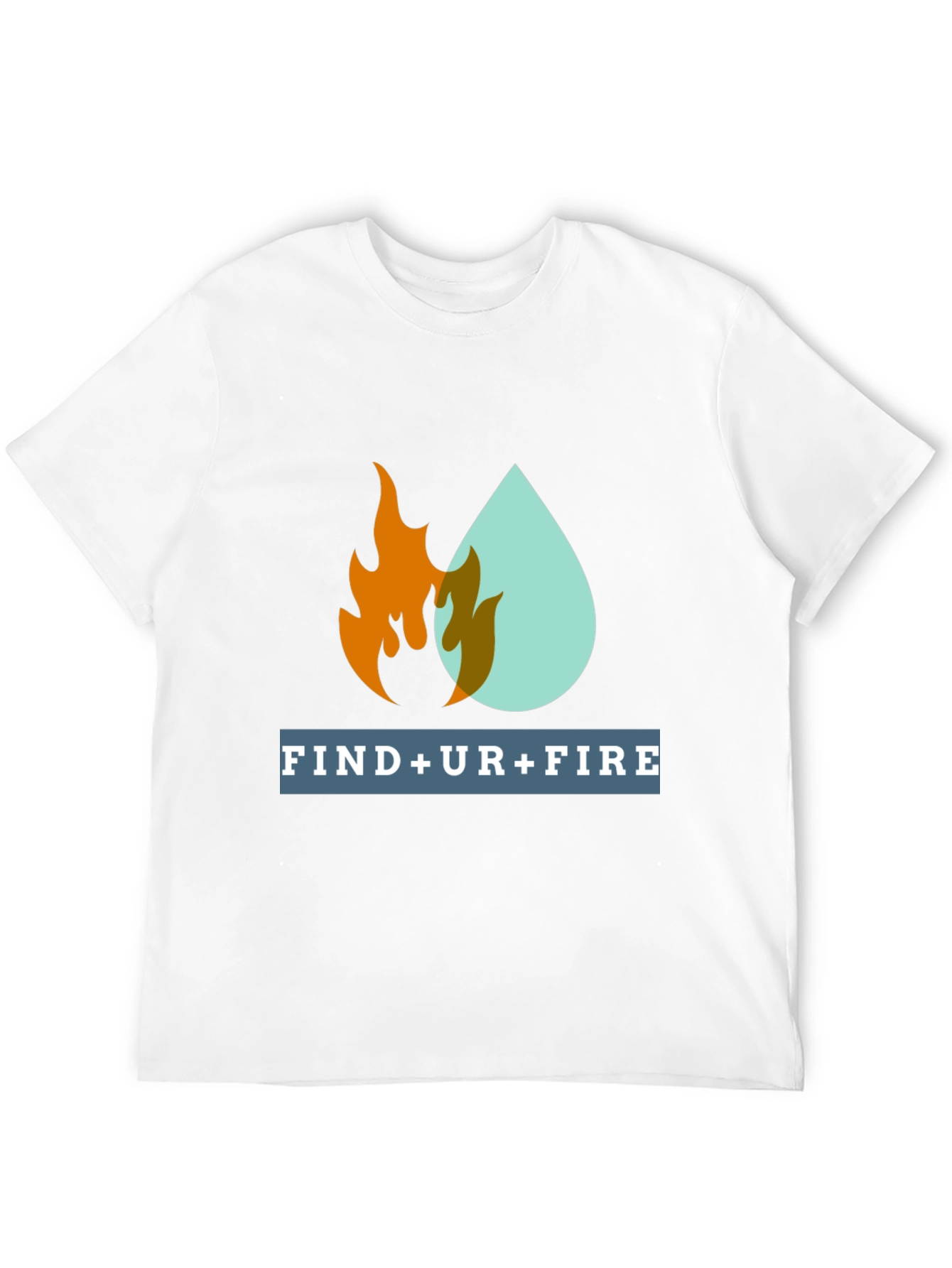 Find Your Fire Graphic Tee - Motivational Design