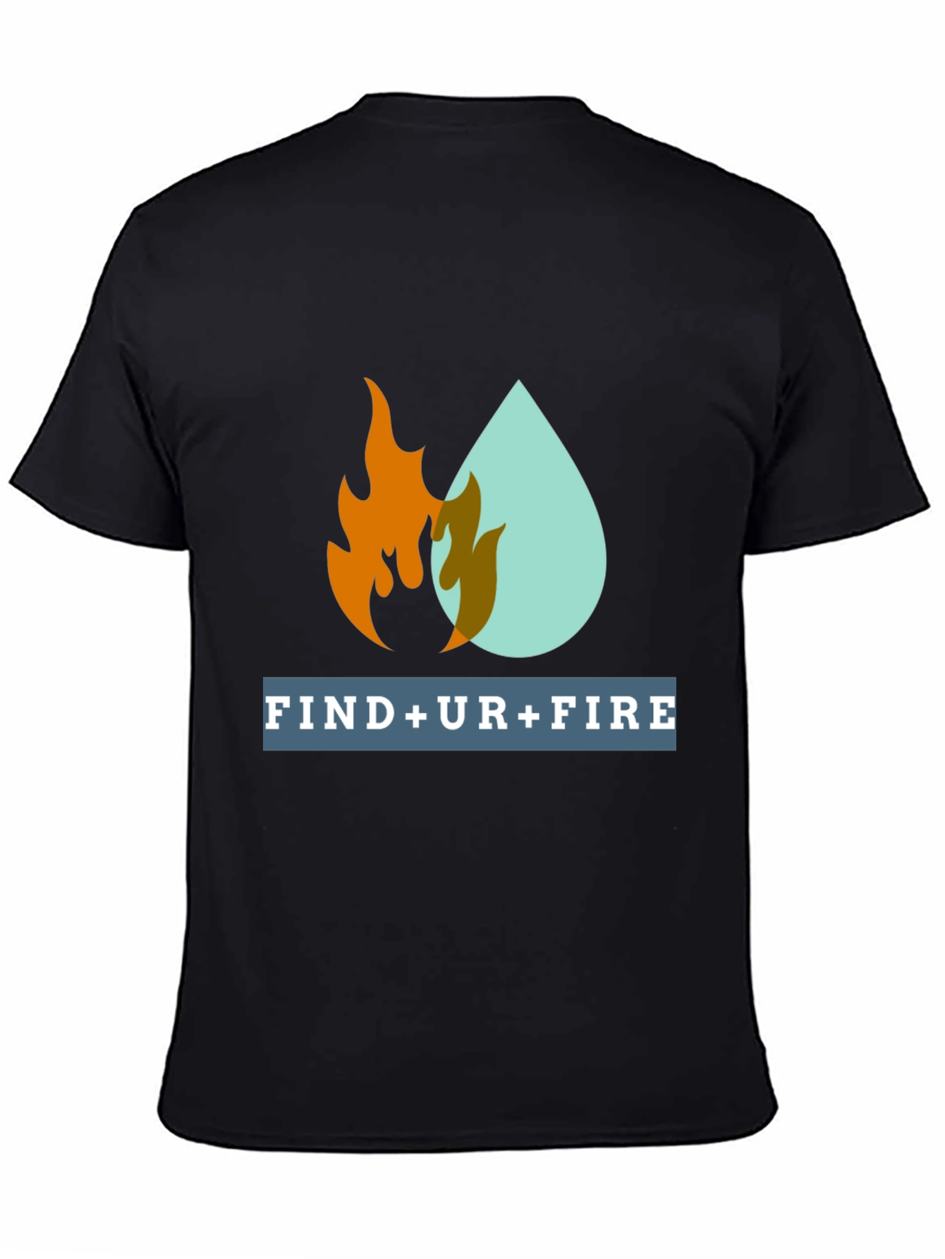Find Your Fire Graphic Tee - Motivational Design