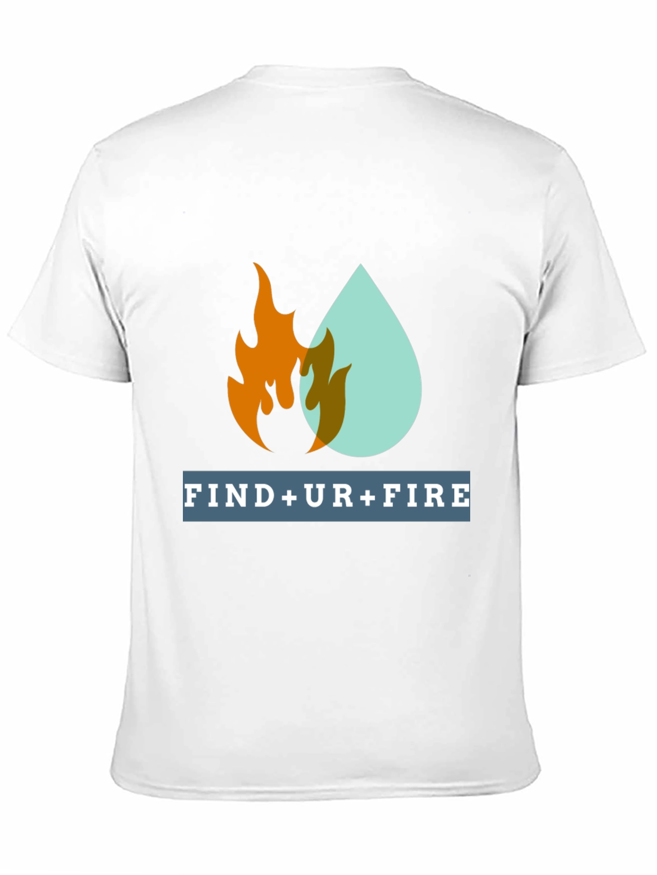 Find Your Fire Graphic Tee - Motivational Design