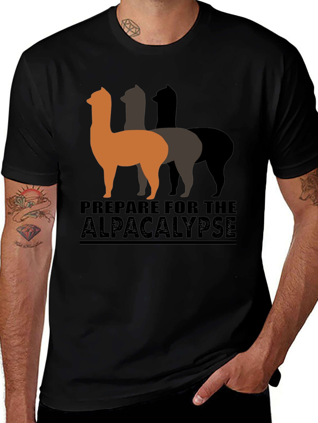 Alpacalypse T-Shirt: Prepare for the Alpaca Invasion!