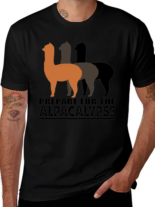Alpacalypse T-Shirt: Prepare for the Alpaca Invasion!