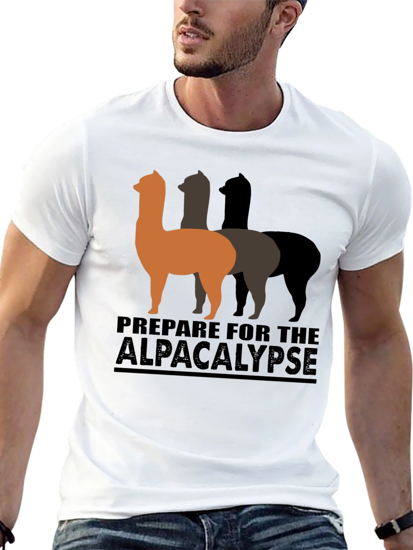 Alpacalypse T-Shirt: Prepare for the Alpaca Invasion!