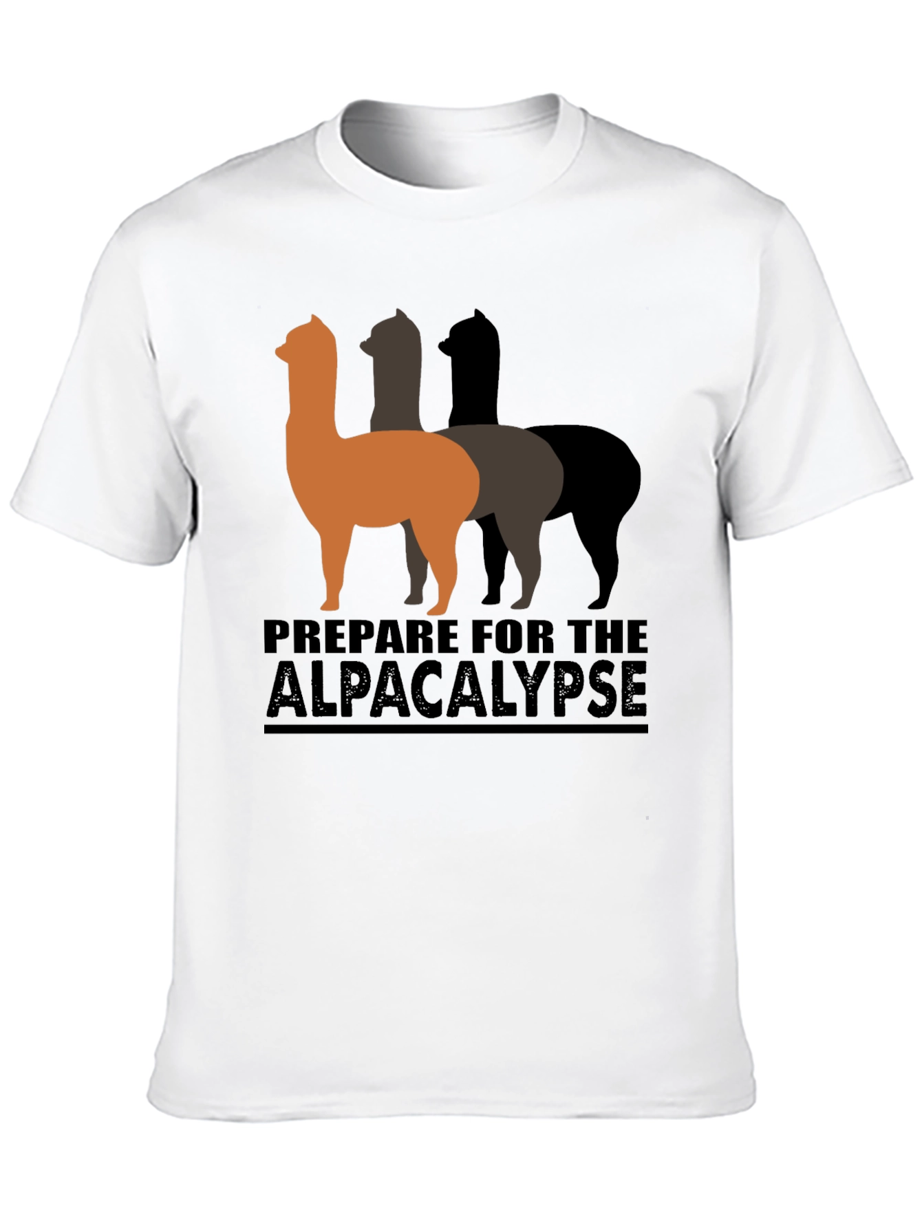 Alpacalypse T-Shirt: Prepare for the Alpaca Invasion!