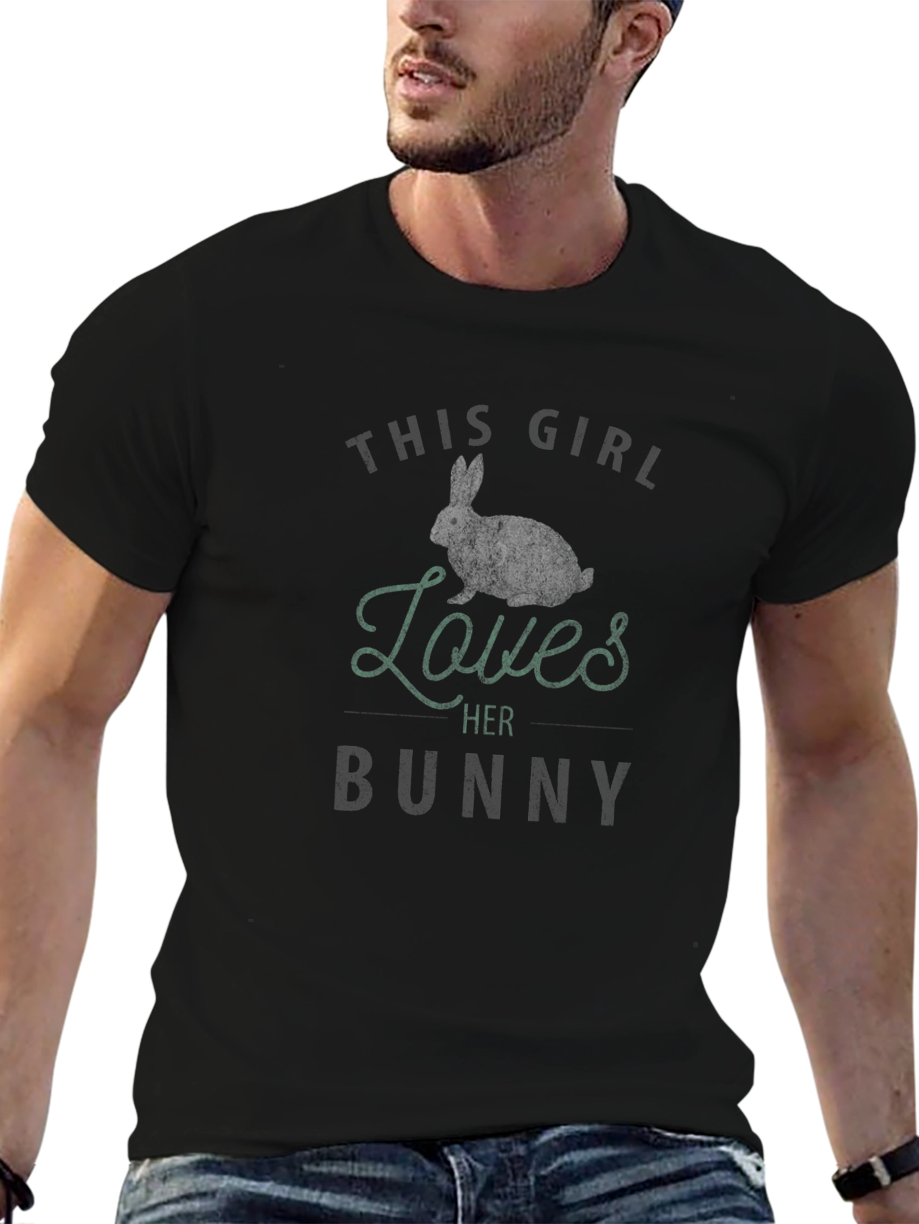 This Girl Loves Her Bunny T-Shirt