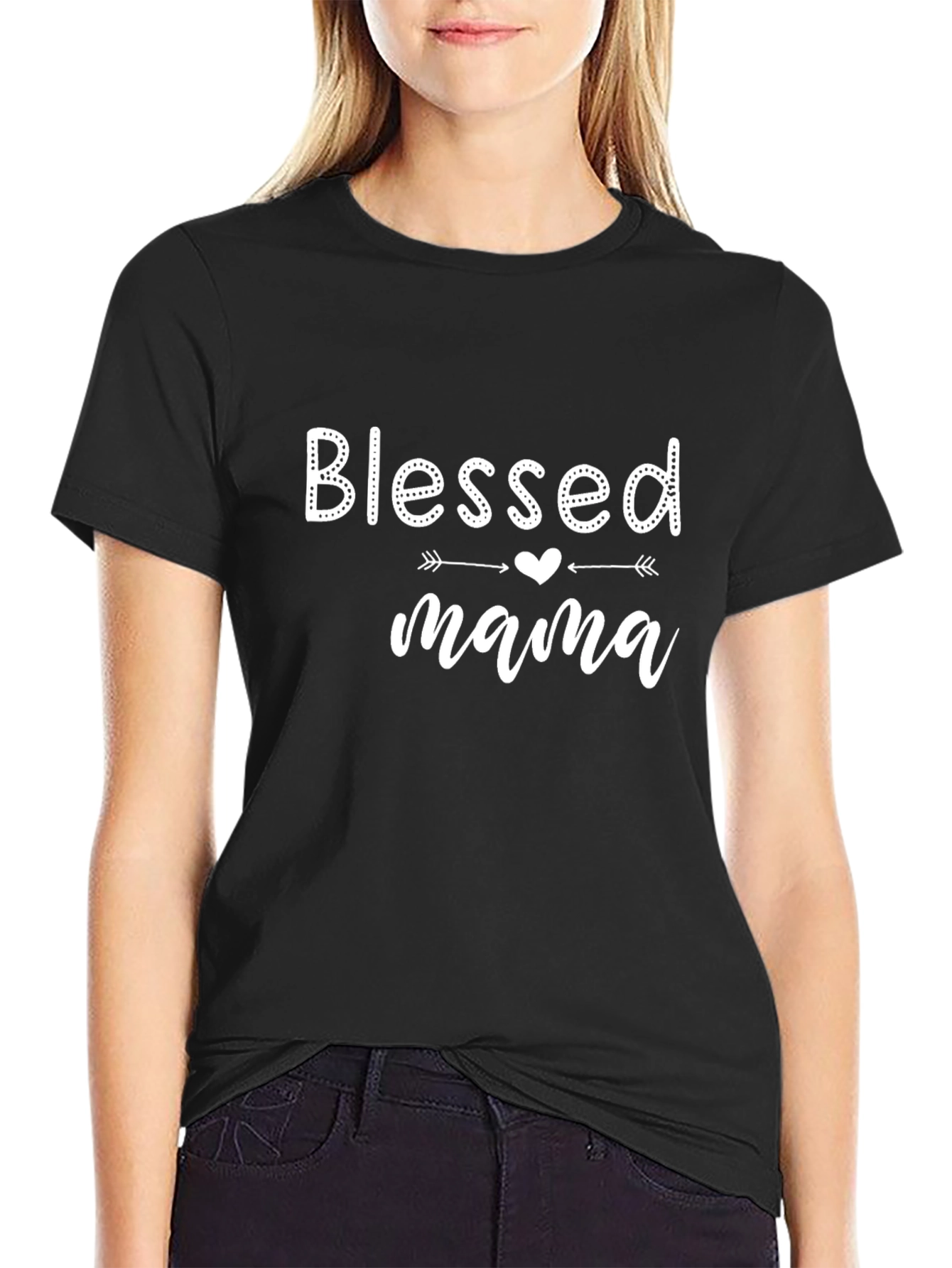 Blessed Mama T-Shirt - Cute Mothers Day Gift