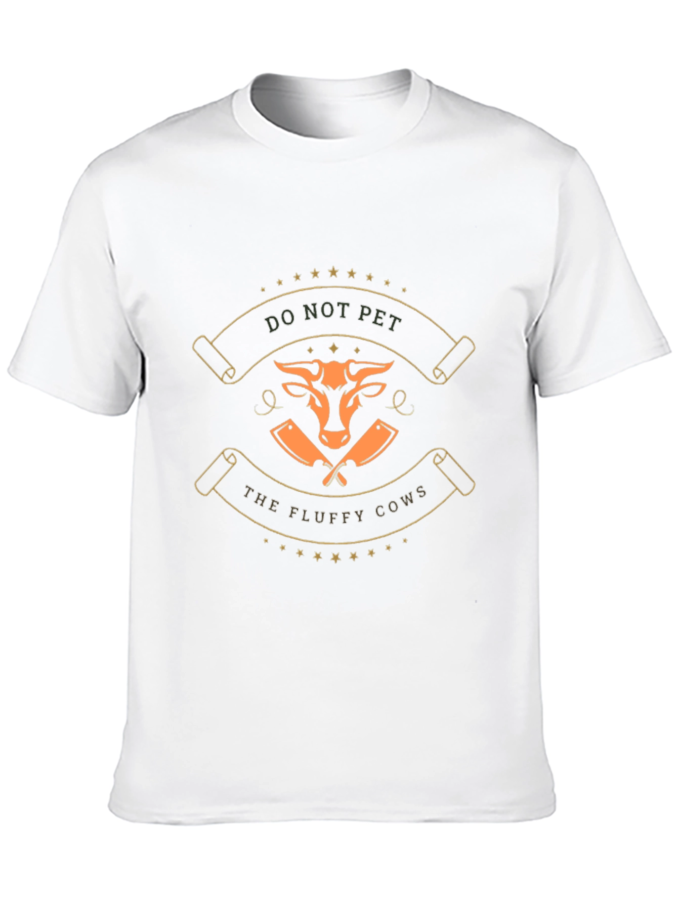 Do Not Pet the Fluffy Cows Graphic T-Shirt