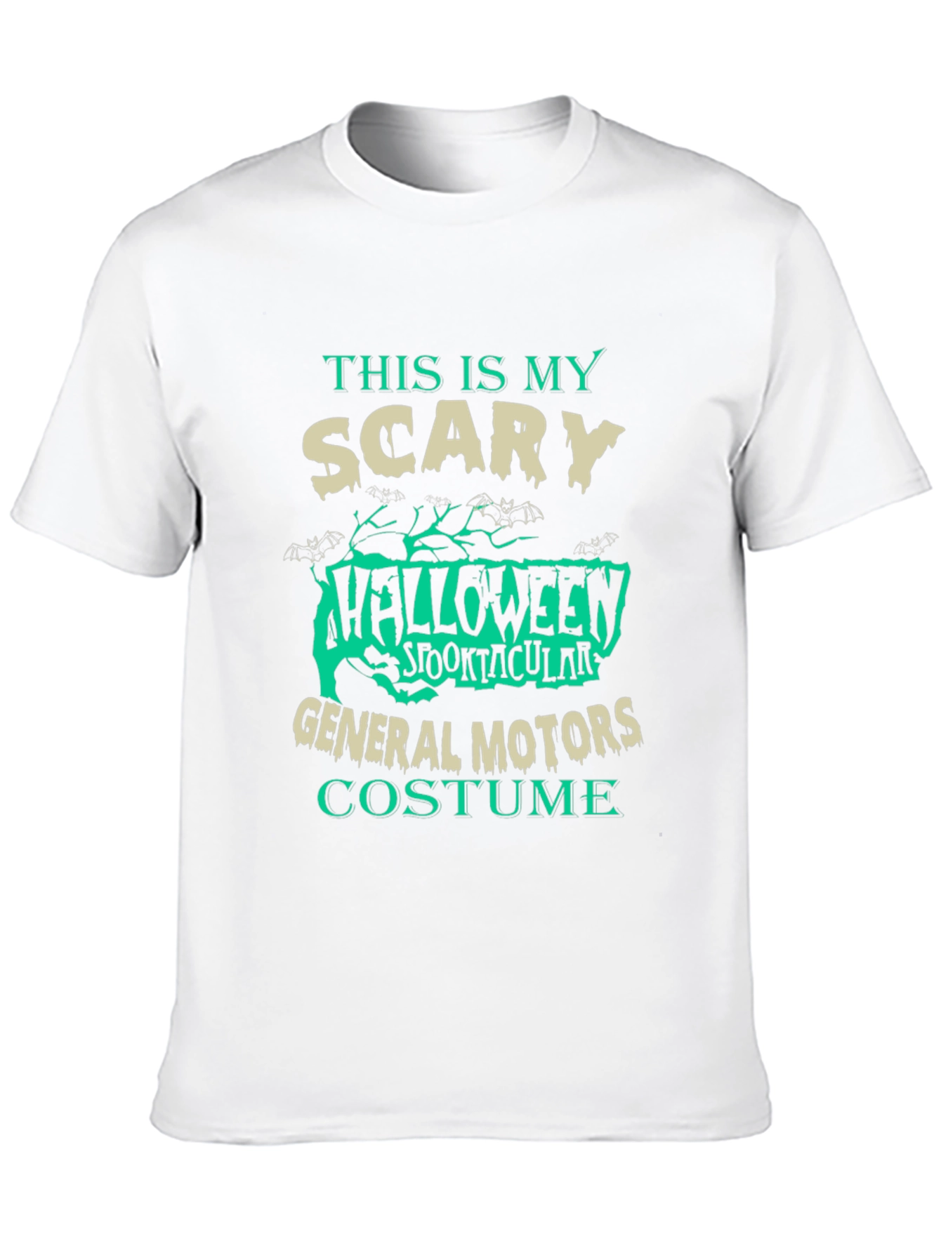Scary Halloween General Motors Costume T-Shirt