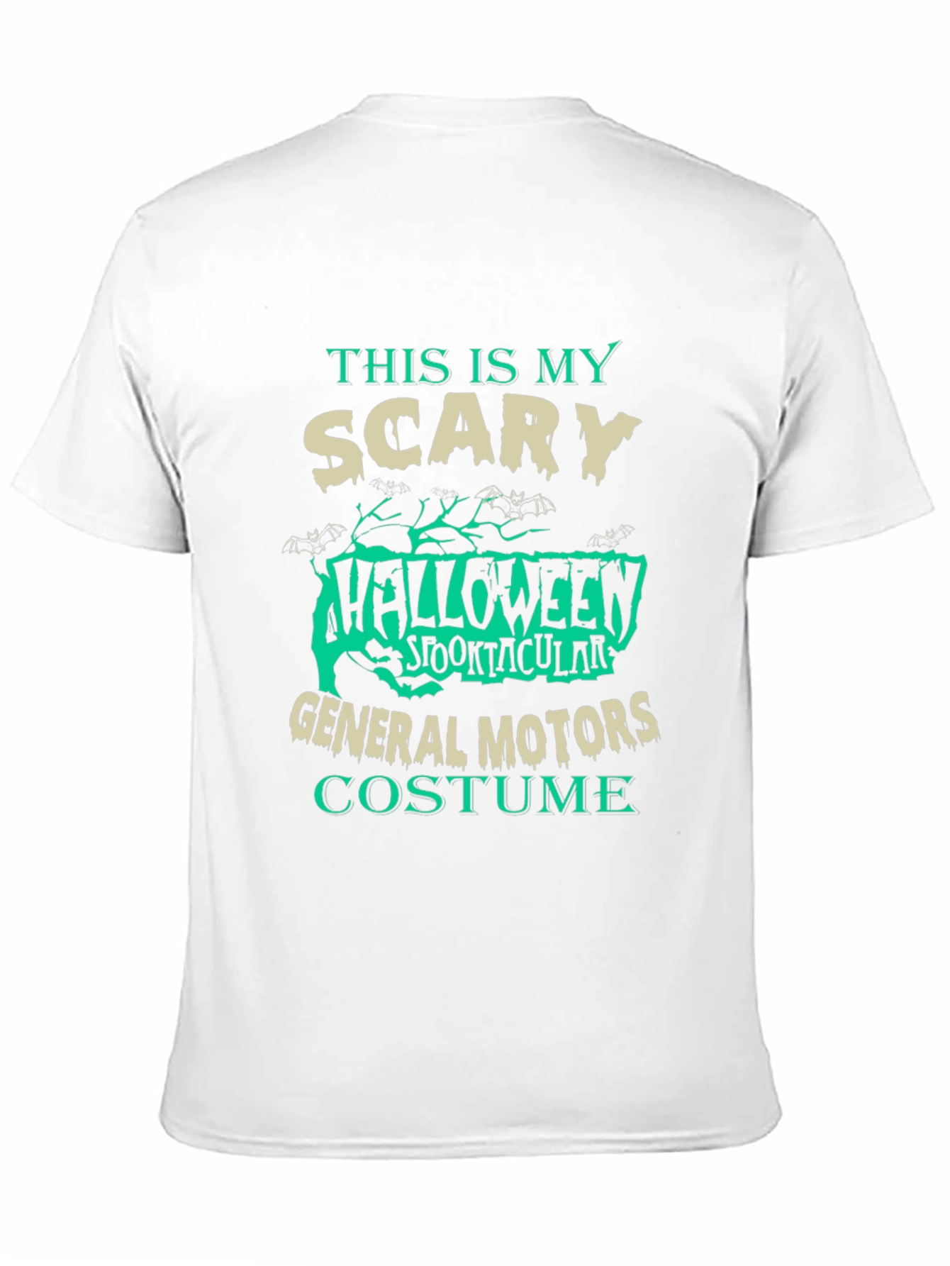 Scary Halloween General Motors Costume T-Shirt
