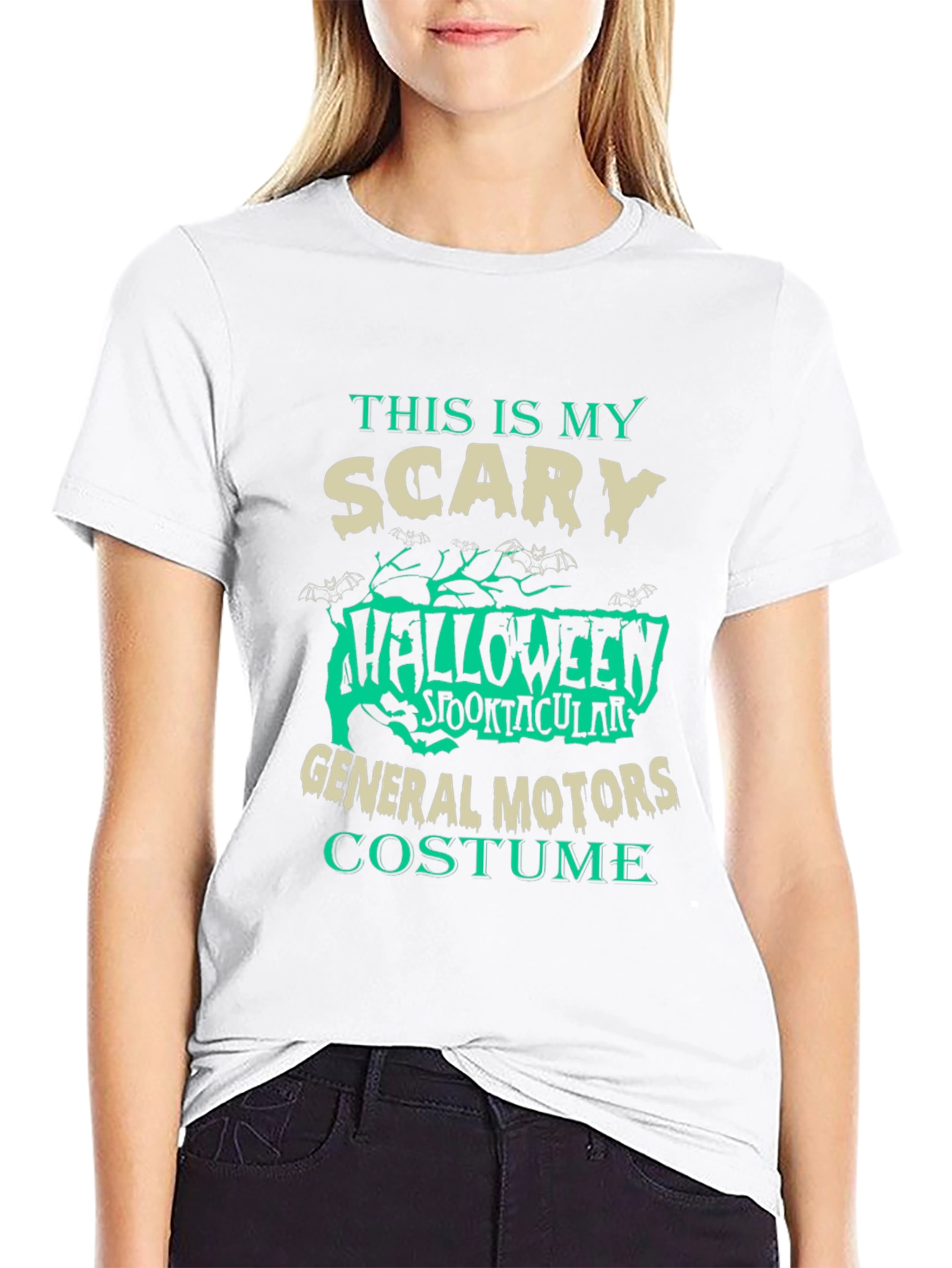 Scary Halloween General Motors Costume T-Shirt
