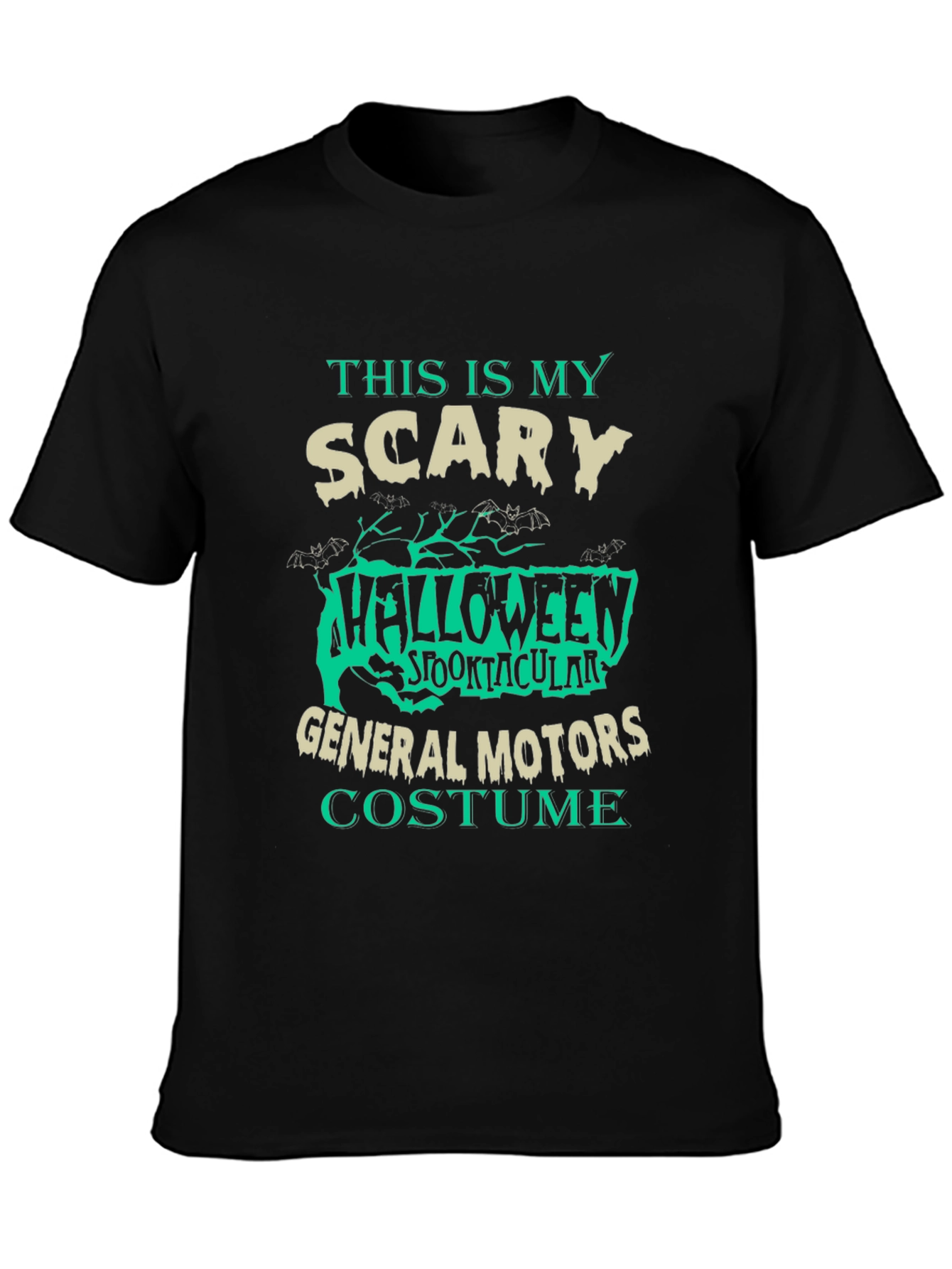 Scary Halloween General Motors Costume T-Shirt