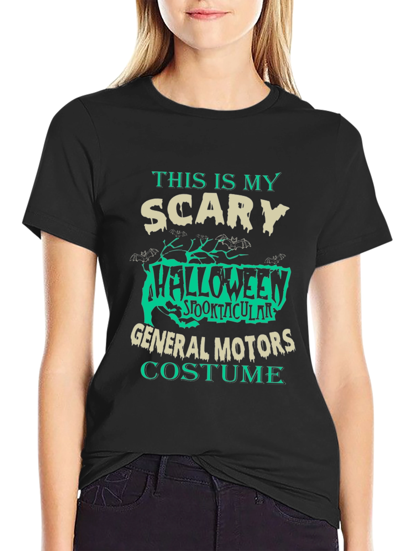 Scary Halloween General Motors Costume T-Shirt