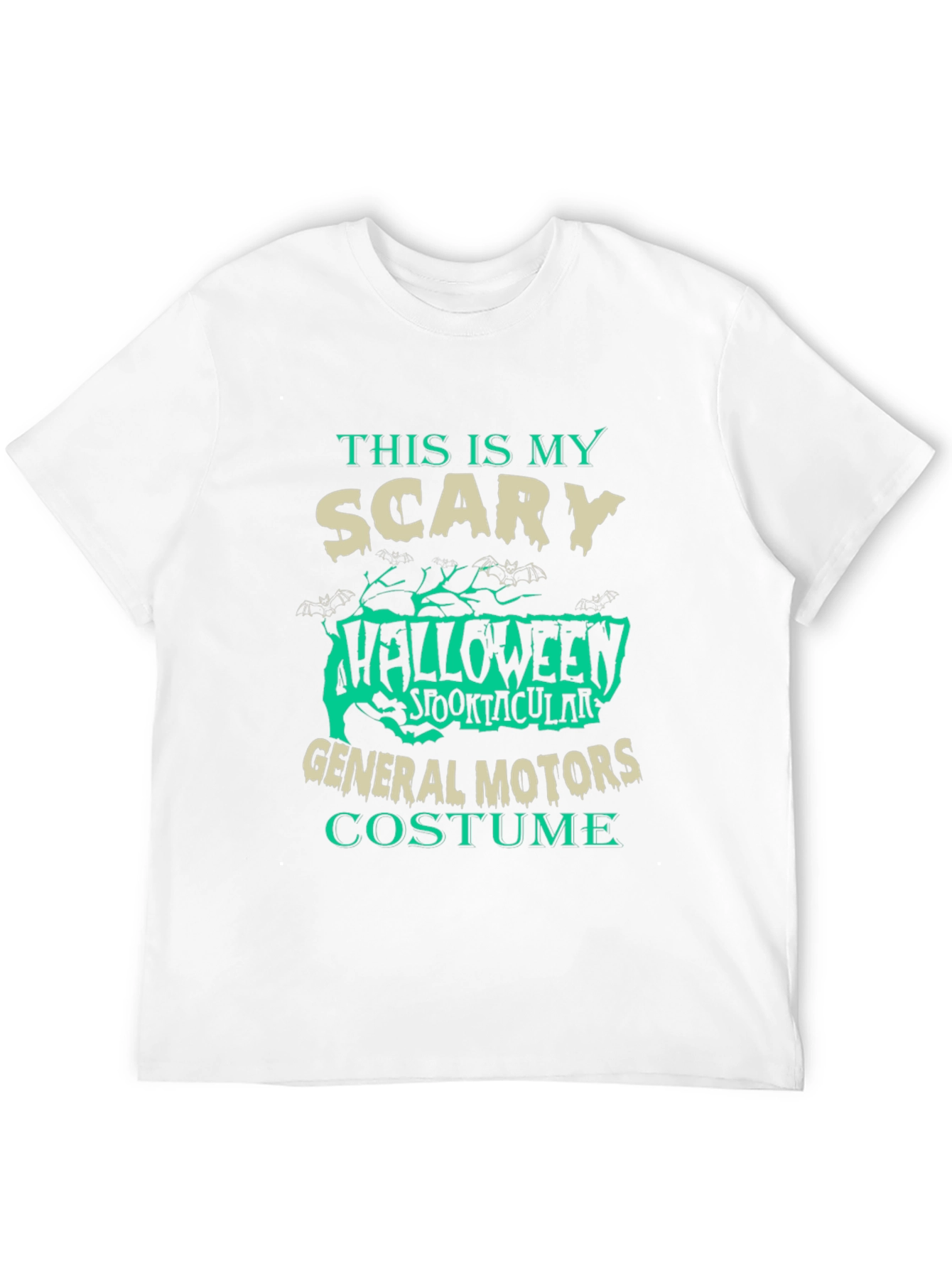 Scary Halloween General Motors Costume T-Shirt