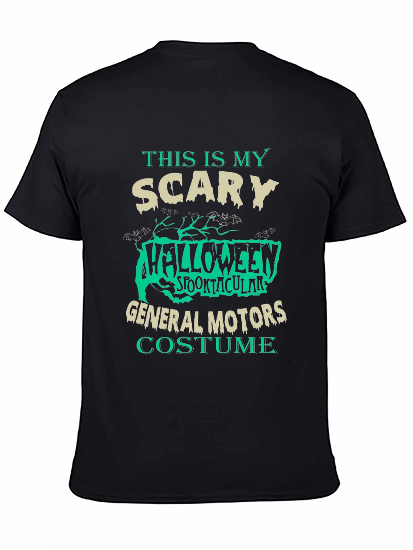 Scary Halloween General Motors Costume T-Shirt