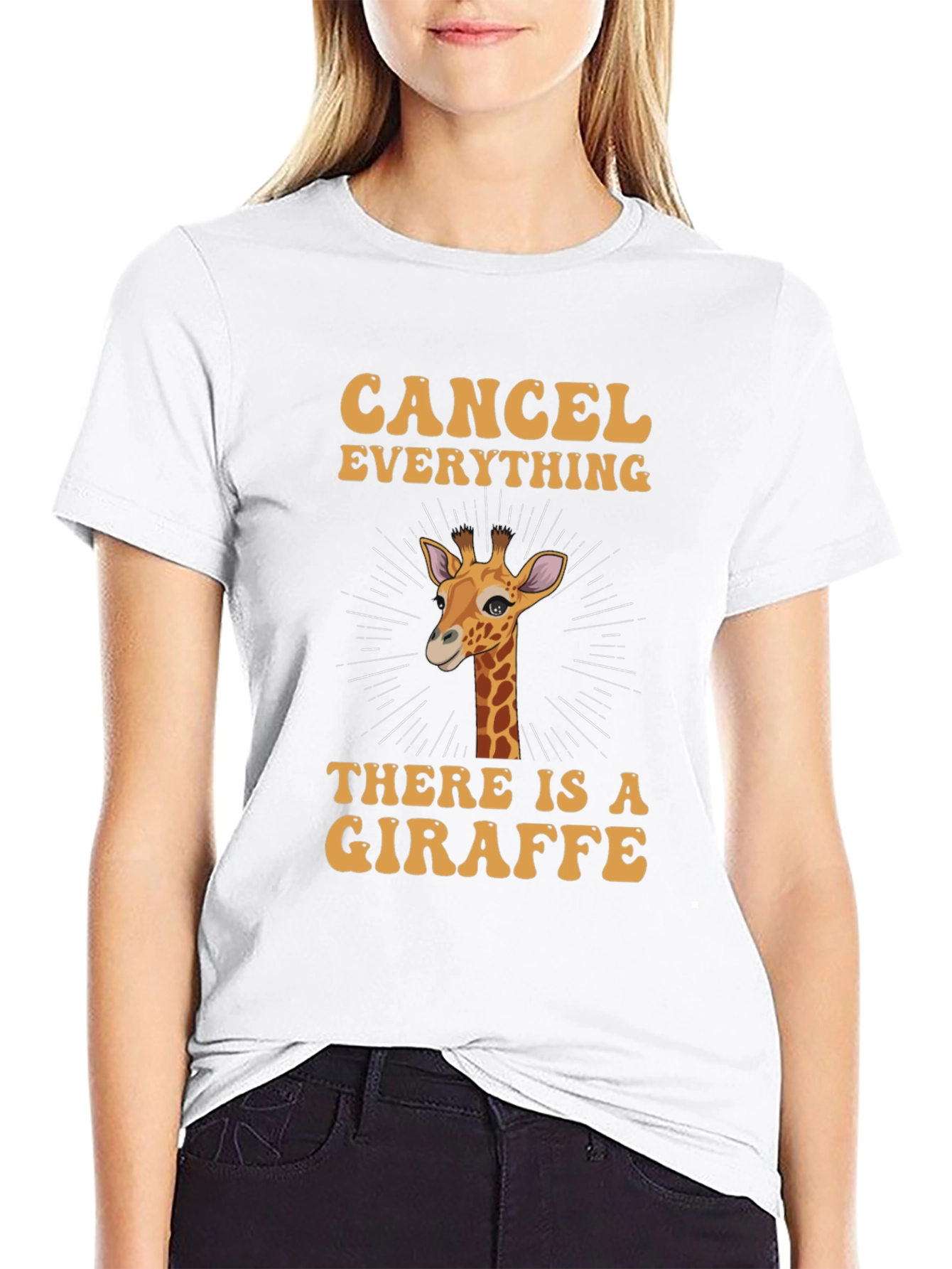 Cancel Everything Giraffe T-Shirt