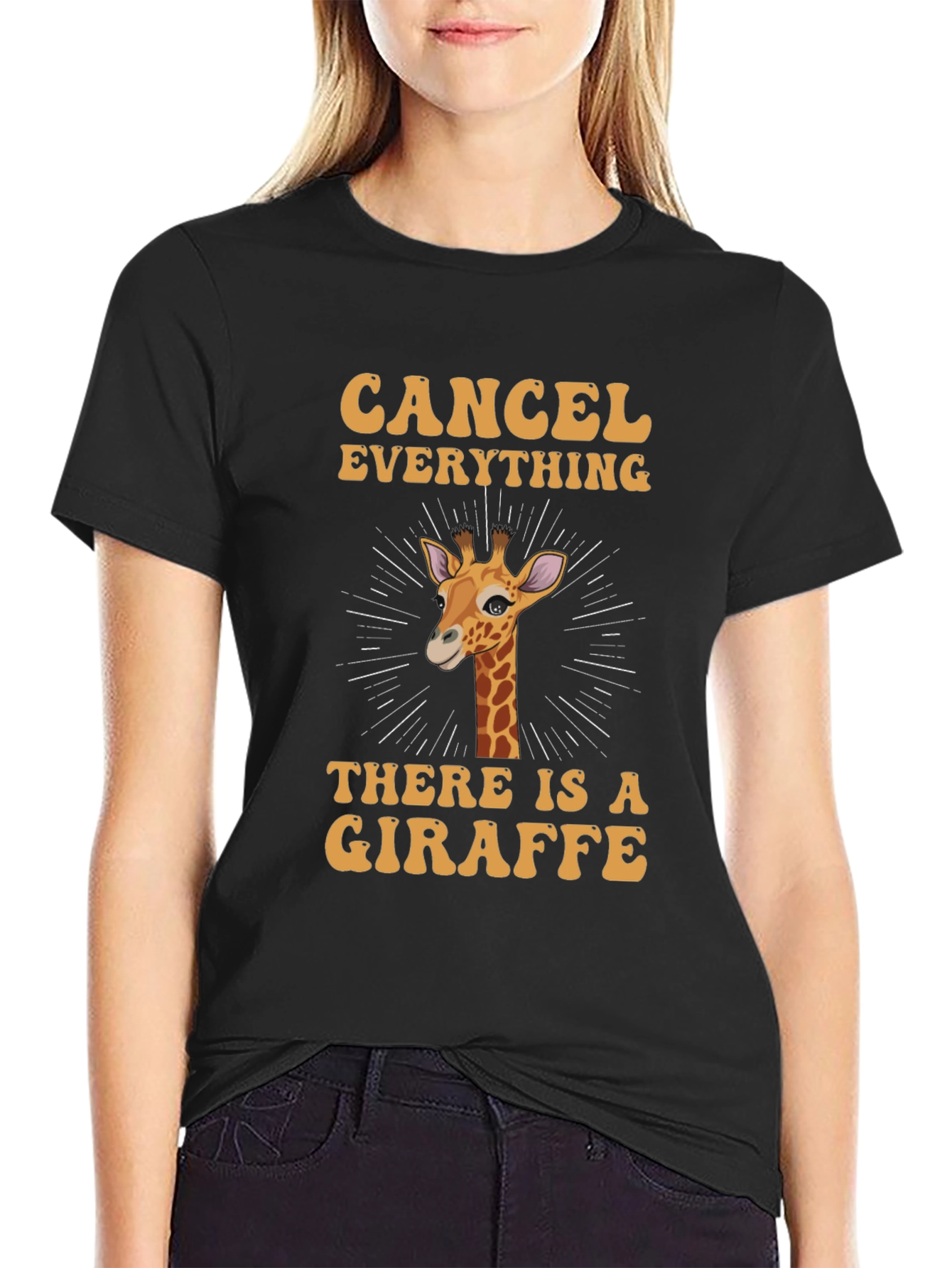 Cancel Everything Giraffe T-Shirt