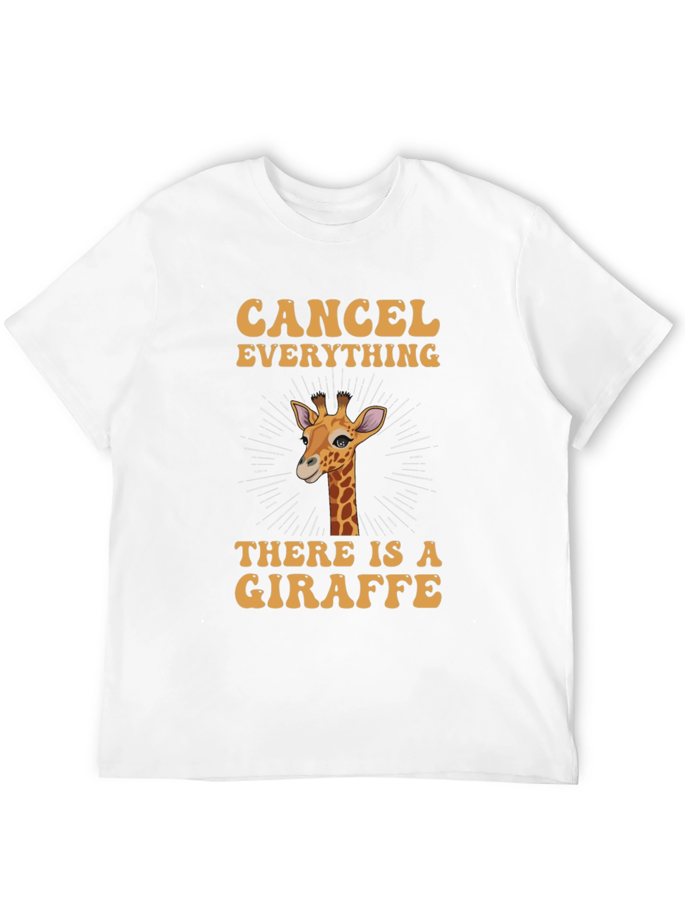 Cancel Everything Giraffe T-Shirt