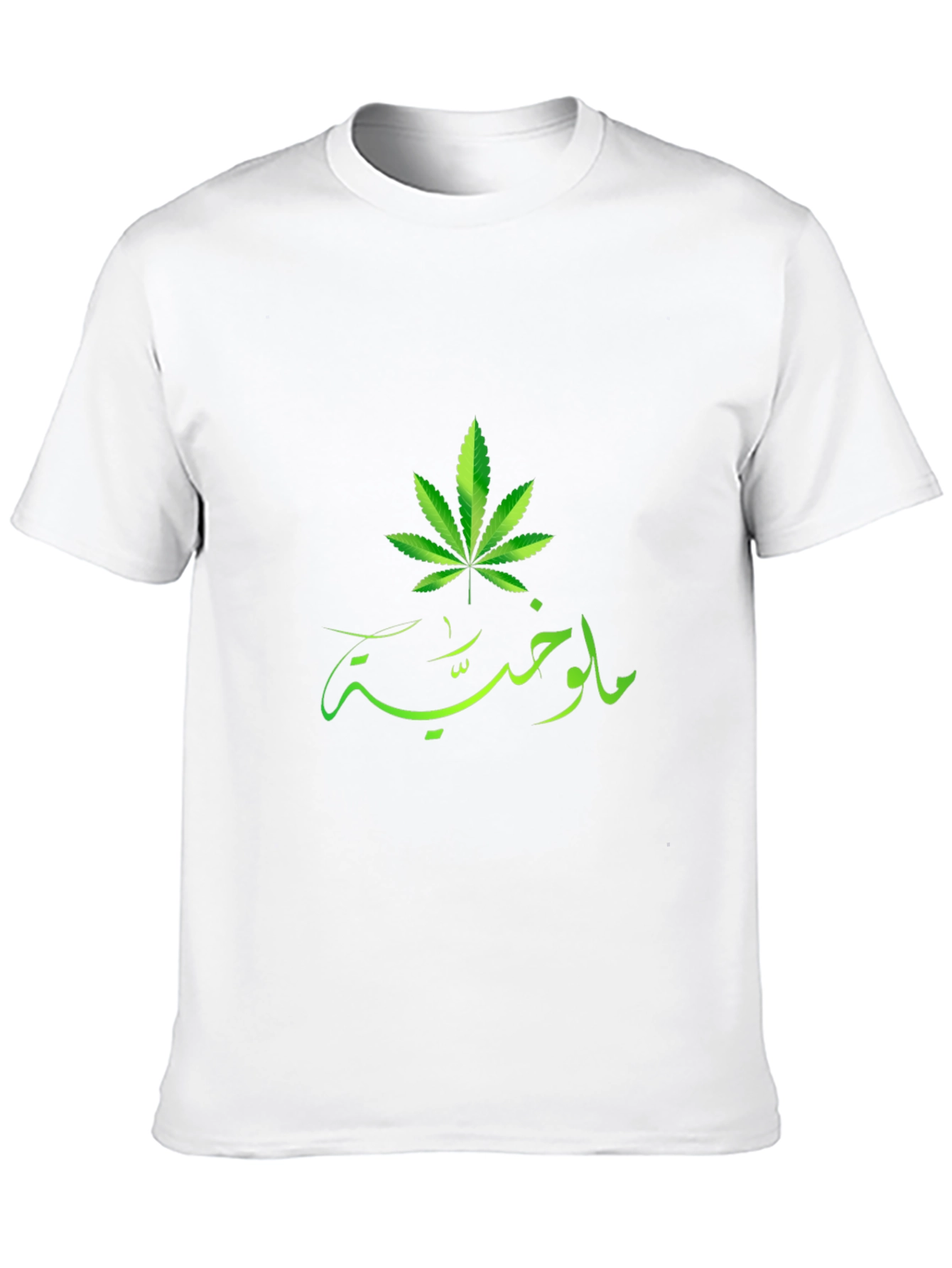 Leaf Graphic Black T-Shirt