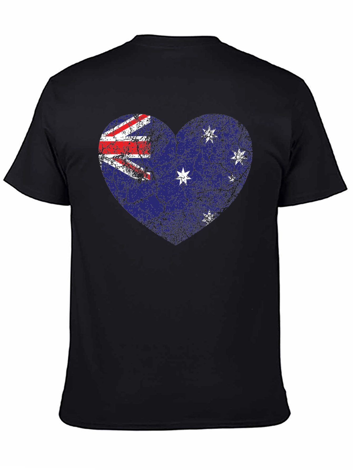 Australia Flag Heart T-Shirt