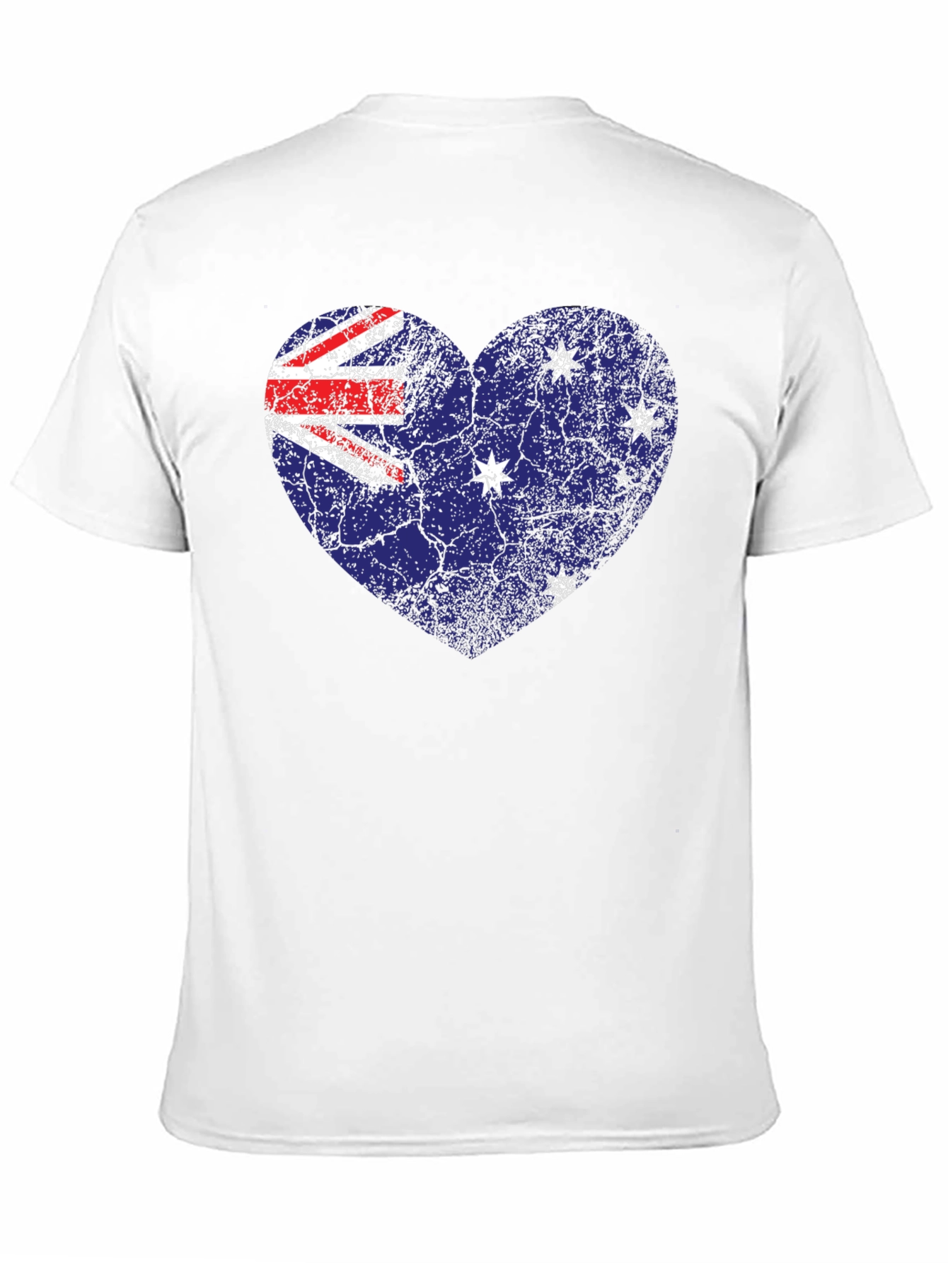 Australia Flag Heart T-Shirt