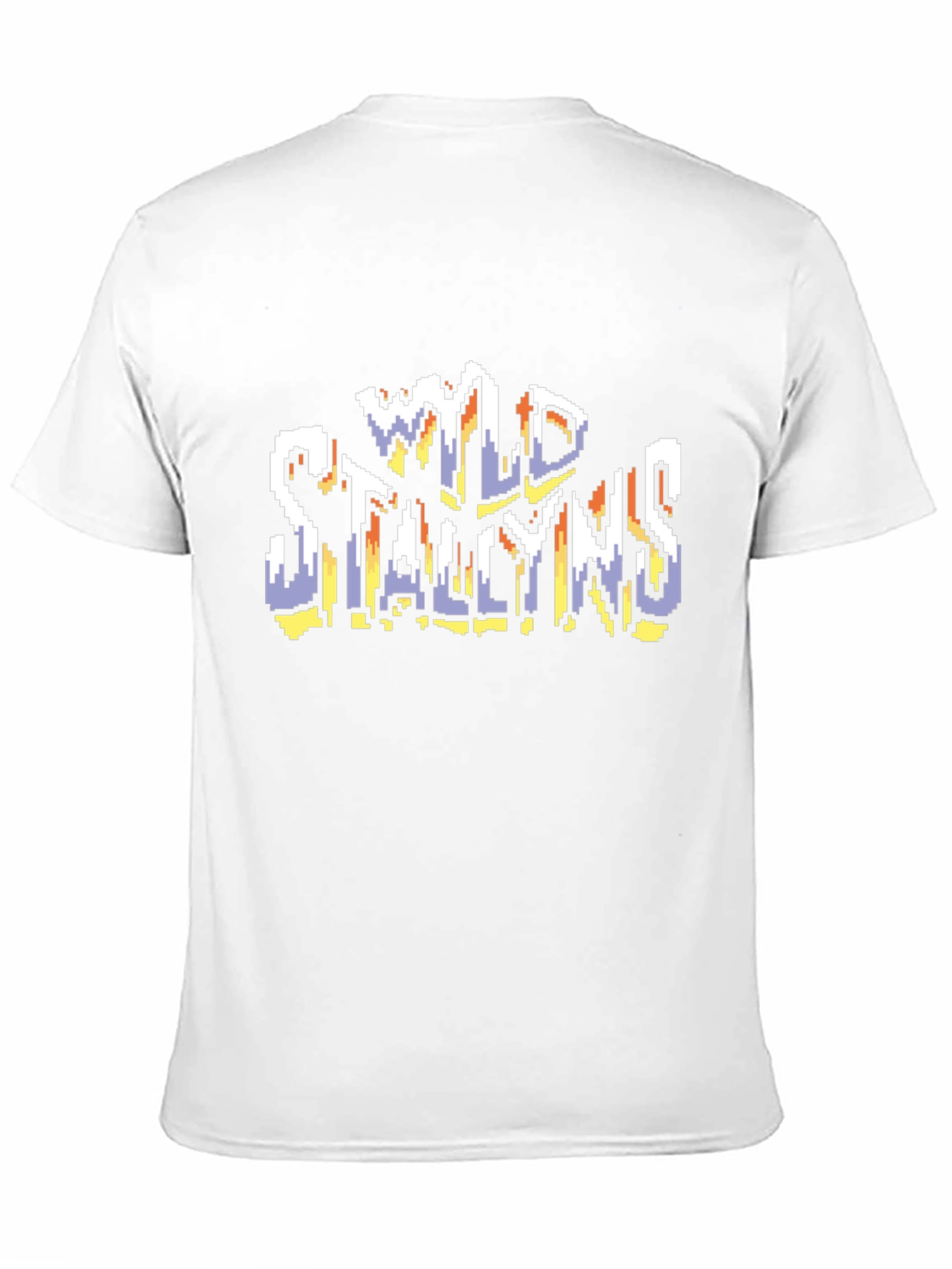 Wild Stallions Graphic Black T-Shirt