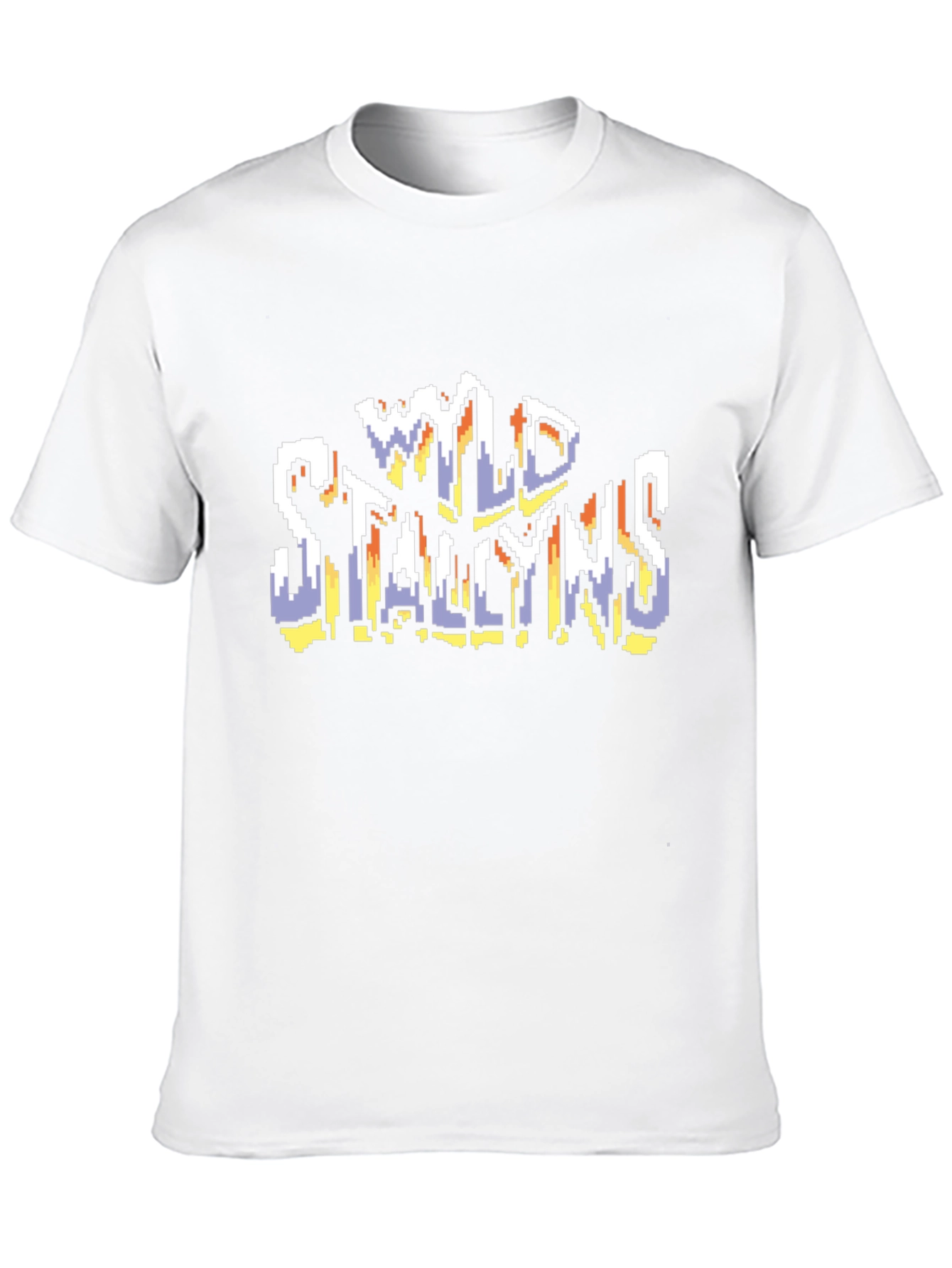 Wild Stallions Graphic Black T-Shirt