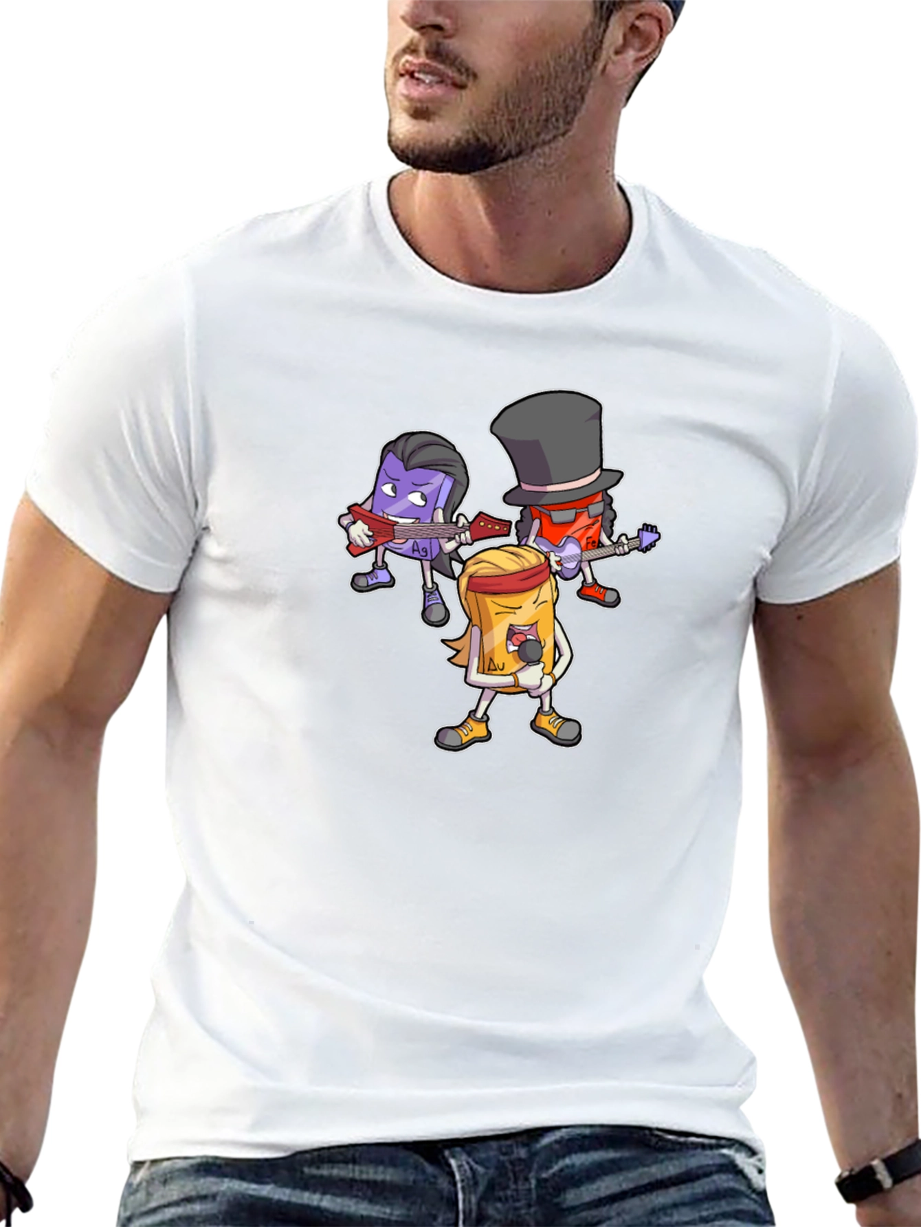 Band Tee: Periodic Table Rockers