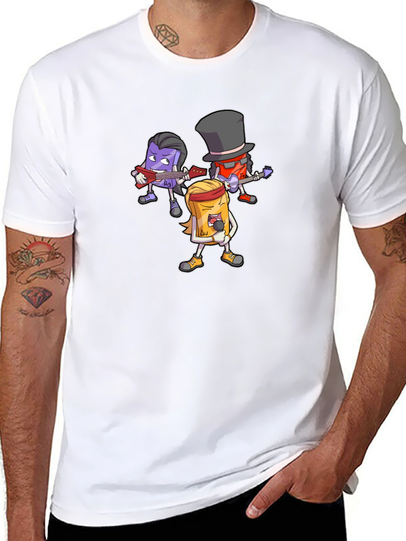 Band Tee: Periodic Table Rockers