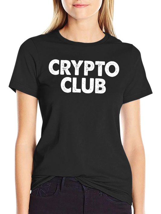 Crypto Club T-Shirt - Black