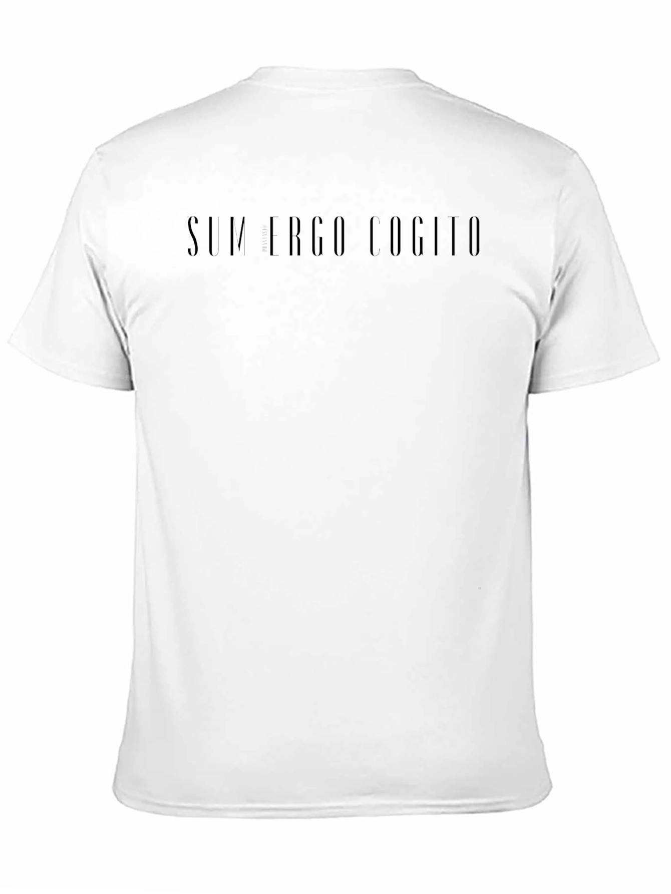 Sum Virgo Cogito Black T-Shirt