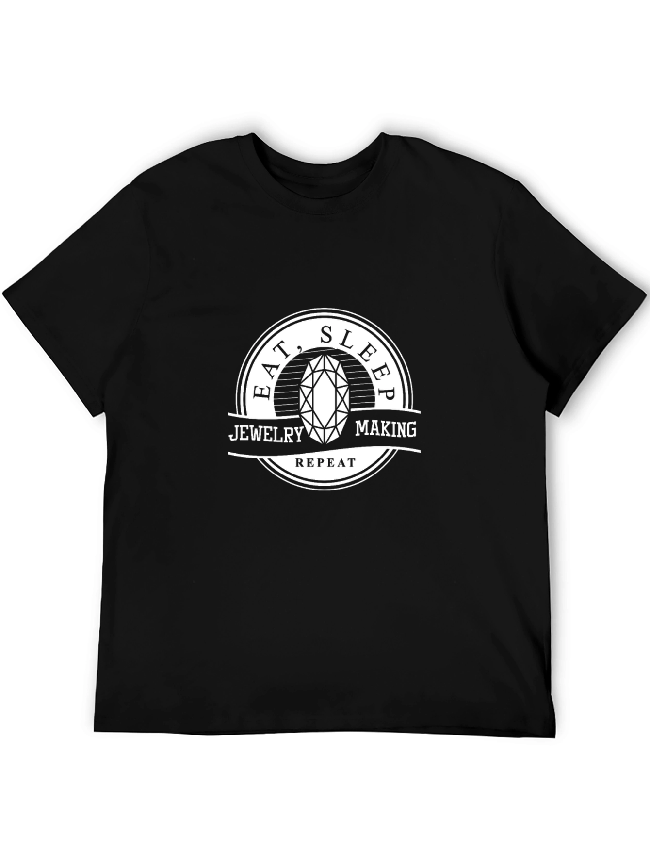 Eat Sleep Jewelry Making Repeat T-Shirt