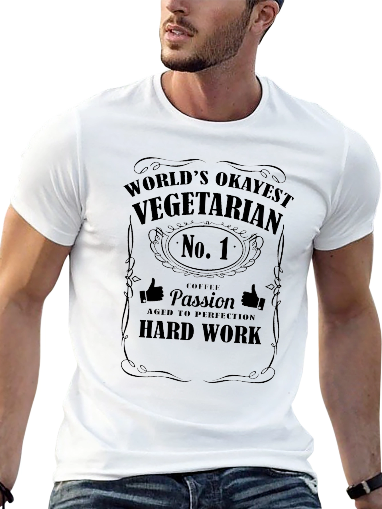 Worlds Okayest Vegetarian T-Shirt