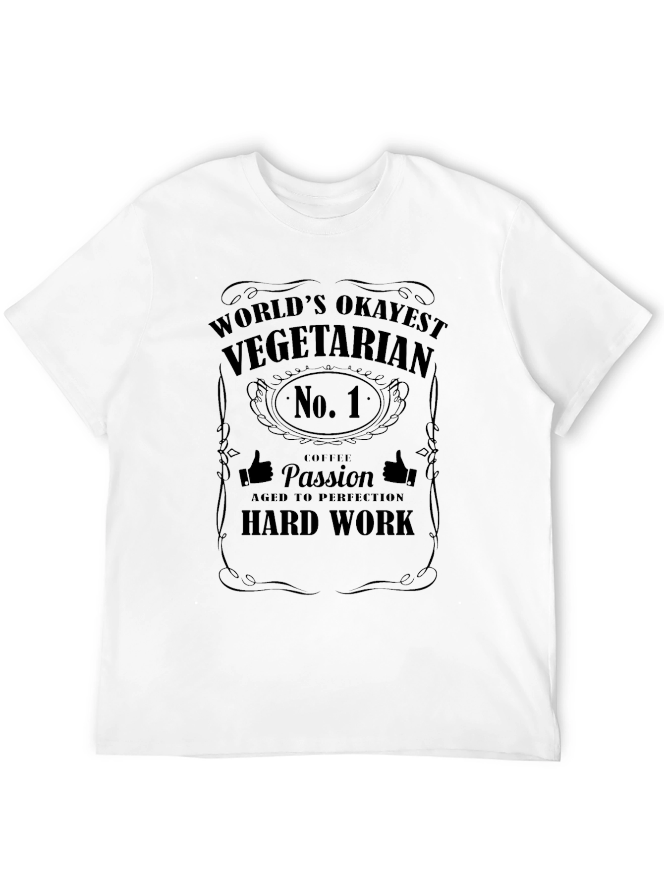 Worlds Okayest Vegetarian T-Shirt