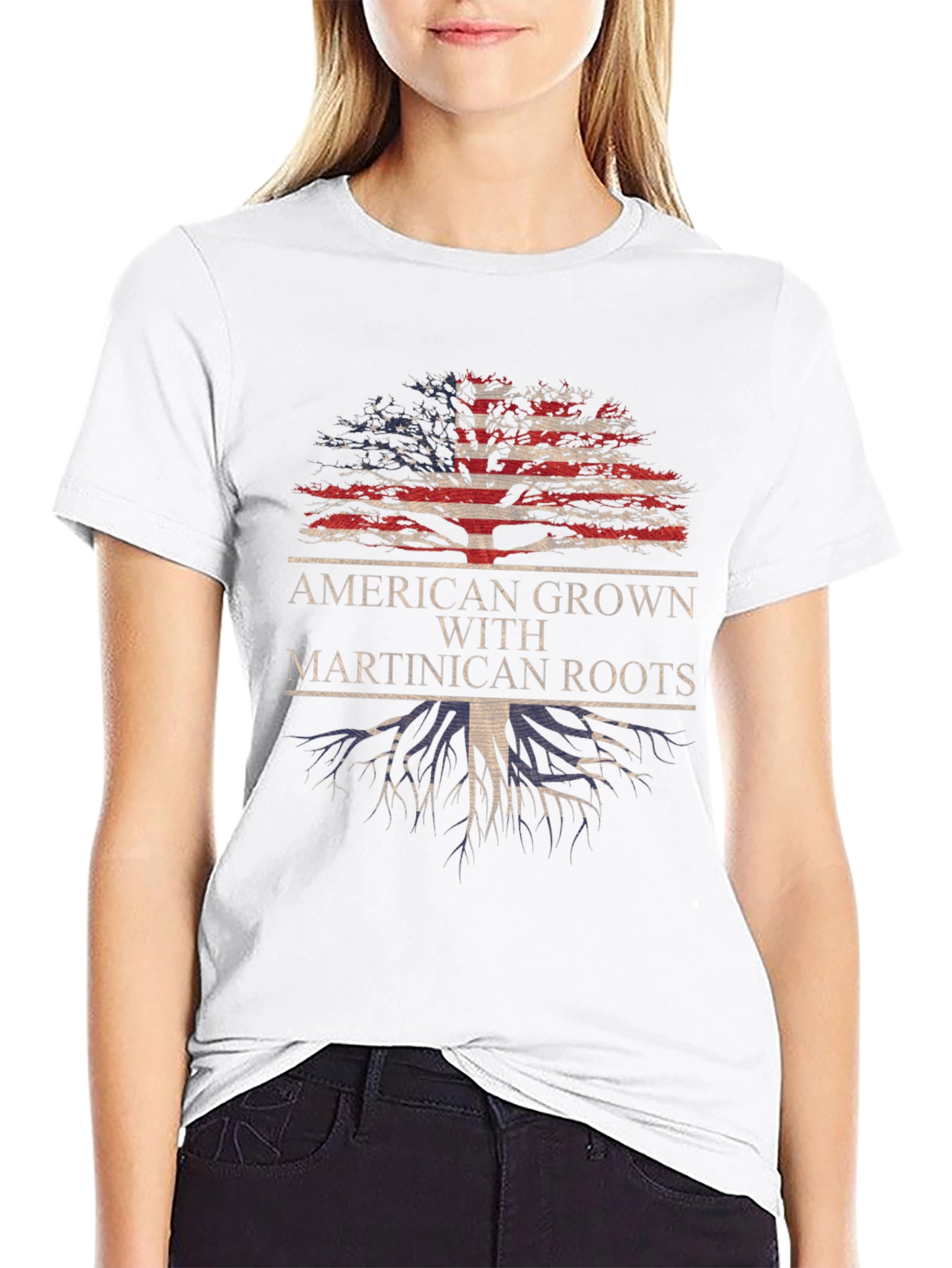 American Grown With Martinican Roots T-Shirt