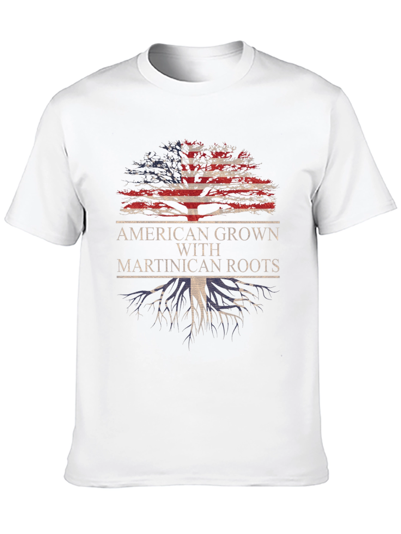 American Grown With Martinican Roots T-Shirt