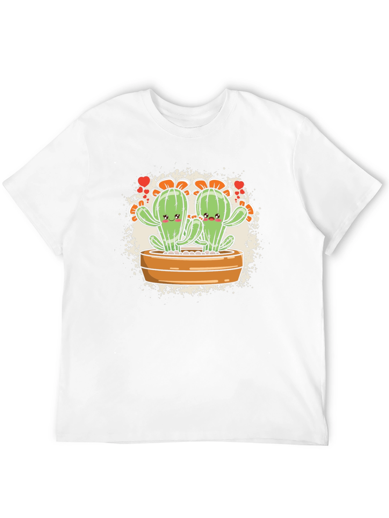 Cute Cactus Couple T-Shirt