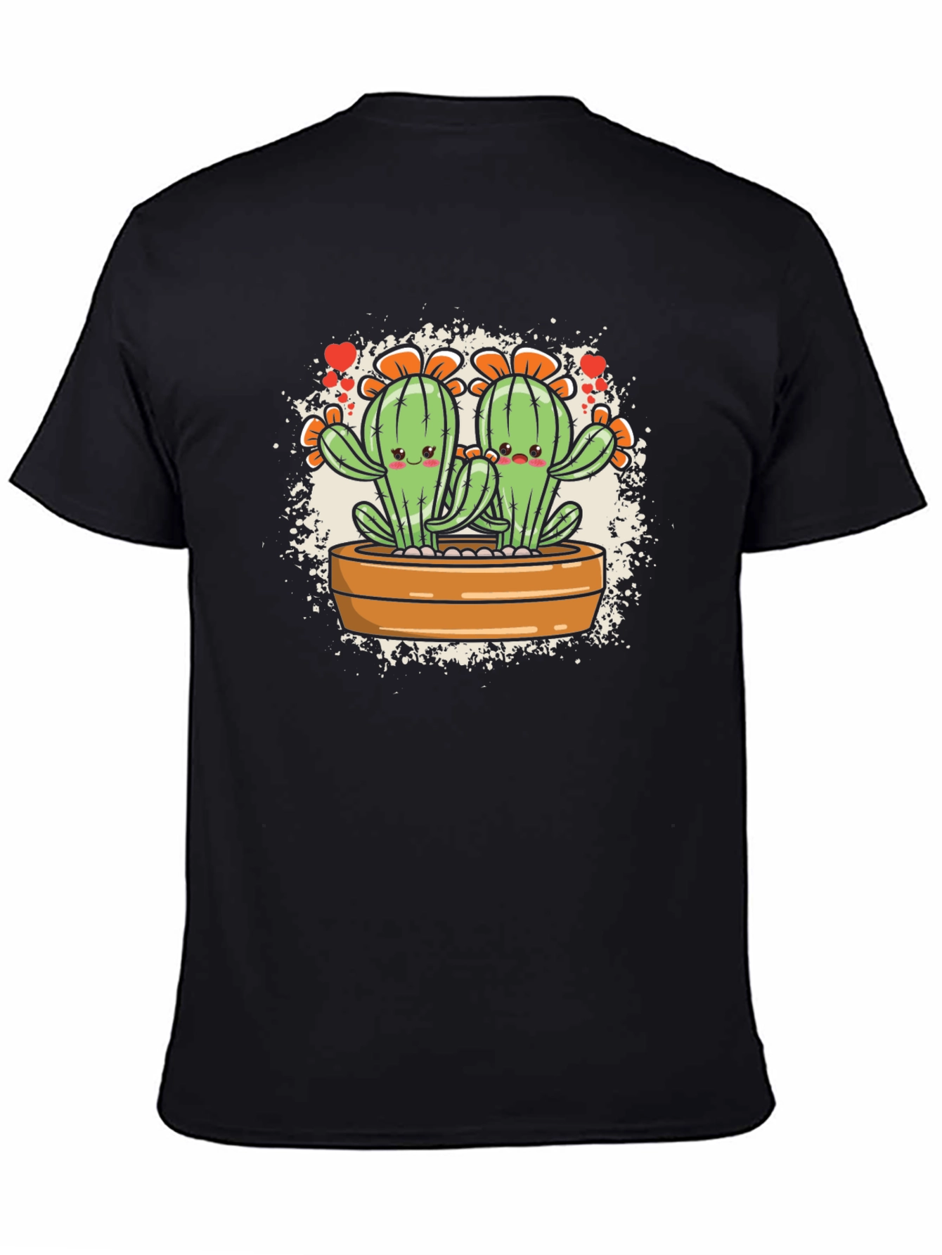 Cute Cactus Couple T-Shirt
