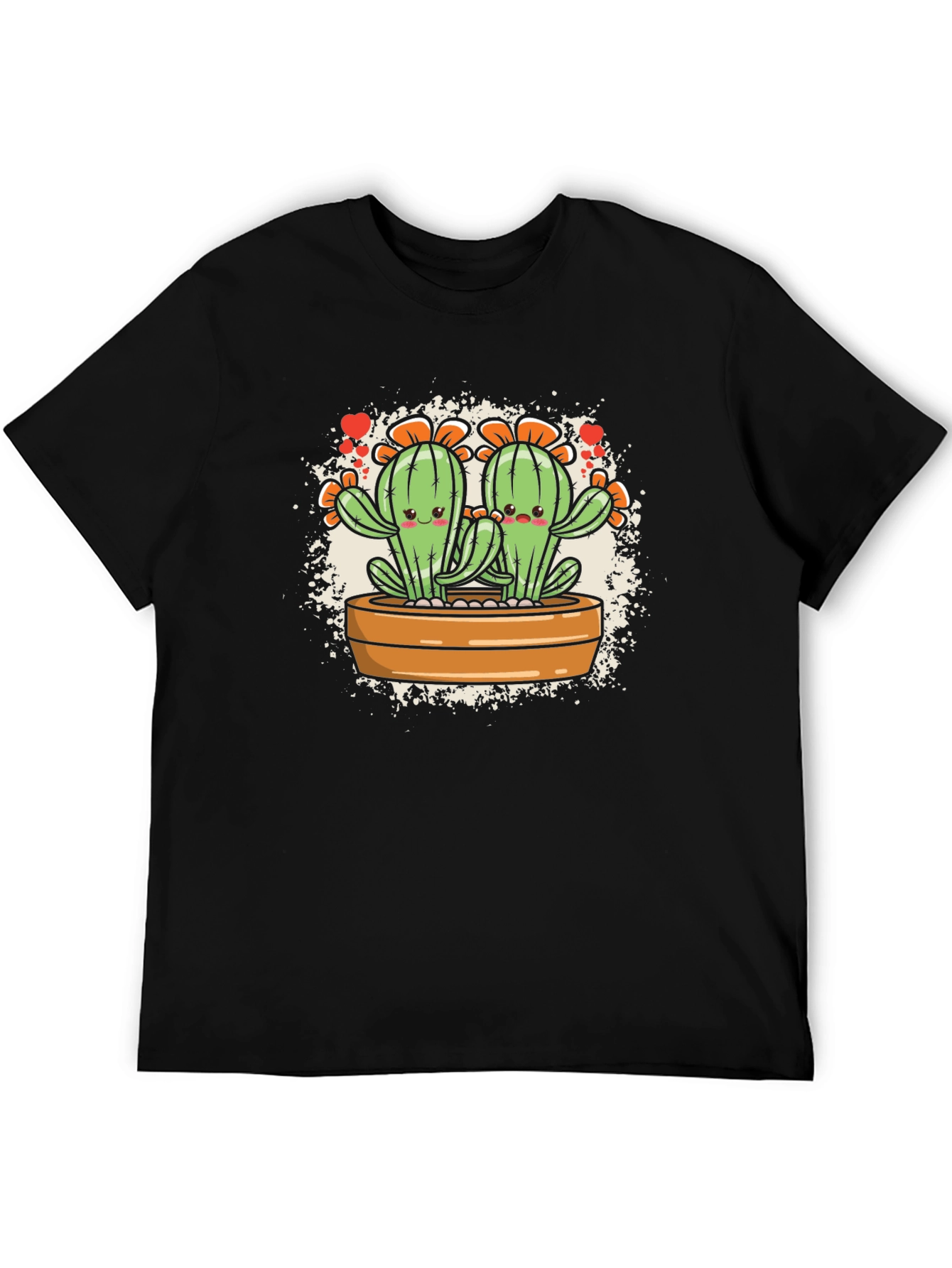 Cute Cactus Couple T-Shirt