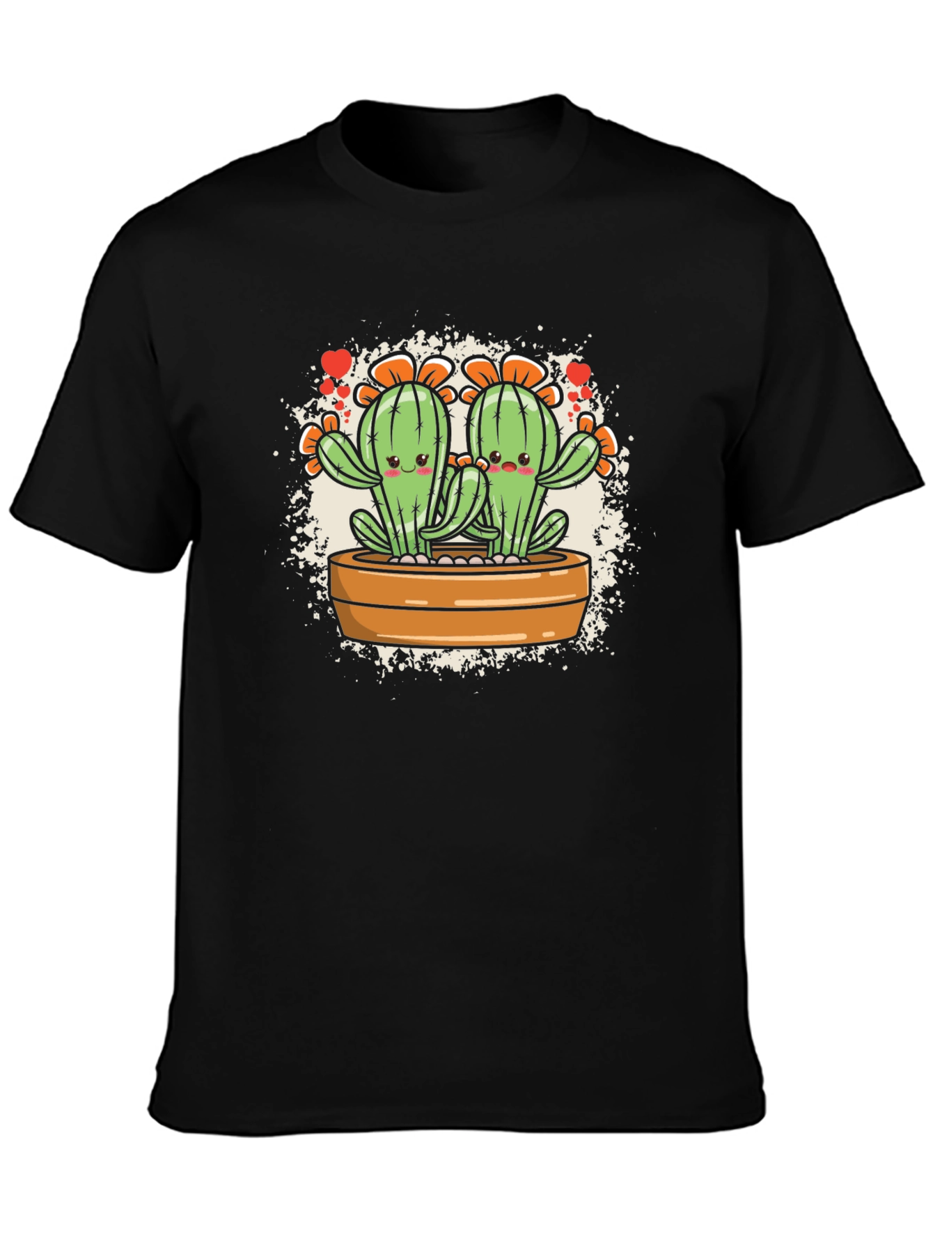 Cute Cactus Couple T-Shirt