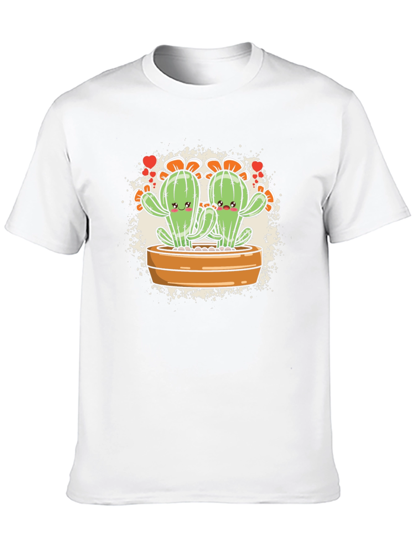 Cute Cactus Couple T-Shirt
