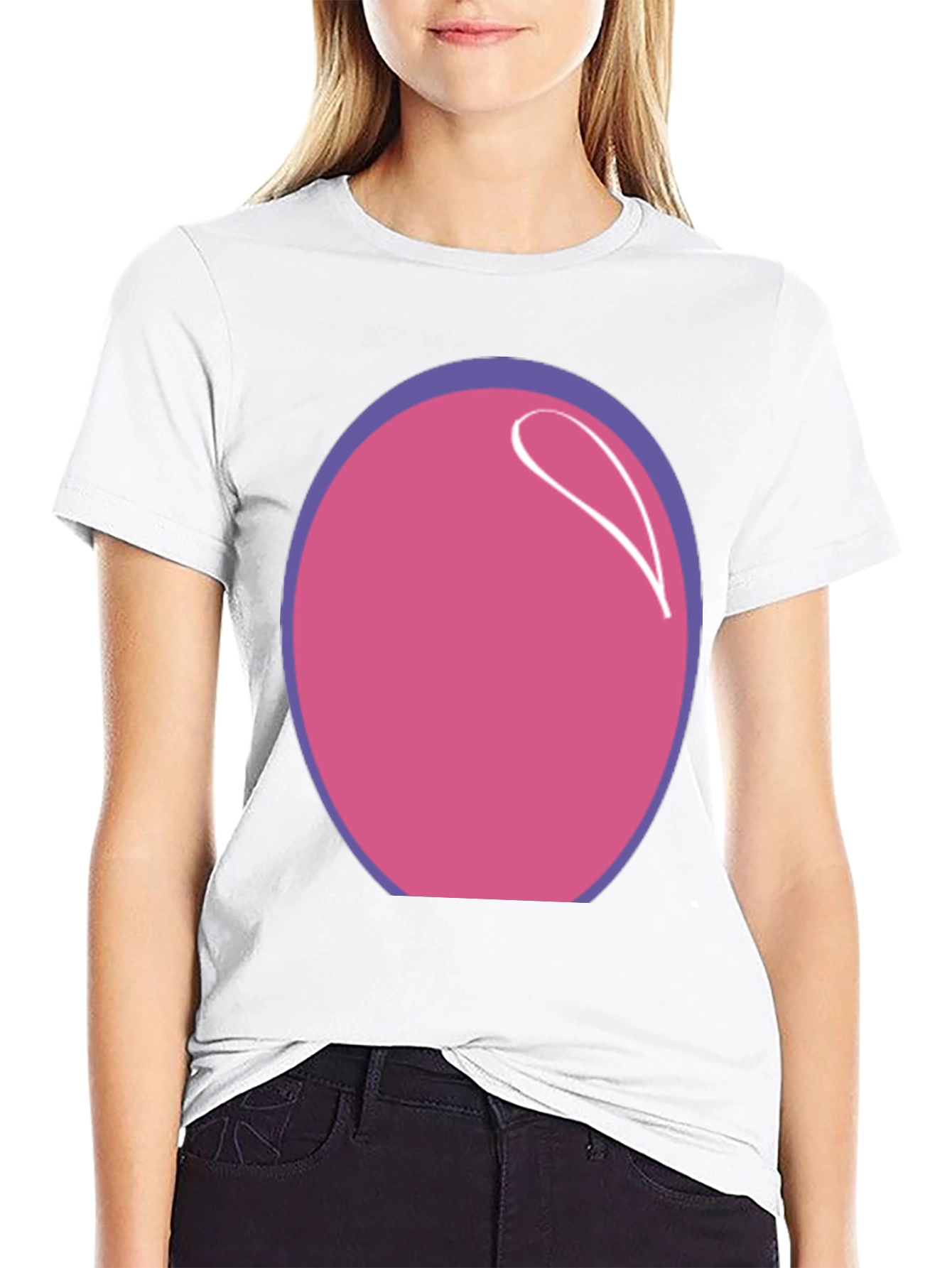Pink Easter Egg T-Shirt - Fun Novelty Graphic Tee