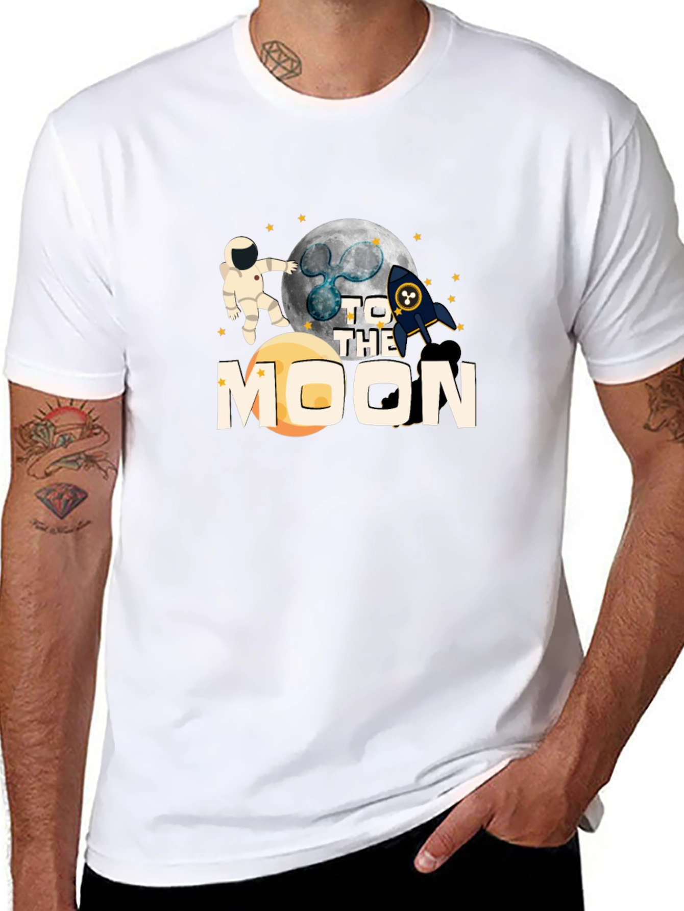To The Moon Crypto T-Shirt