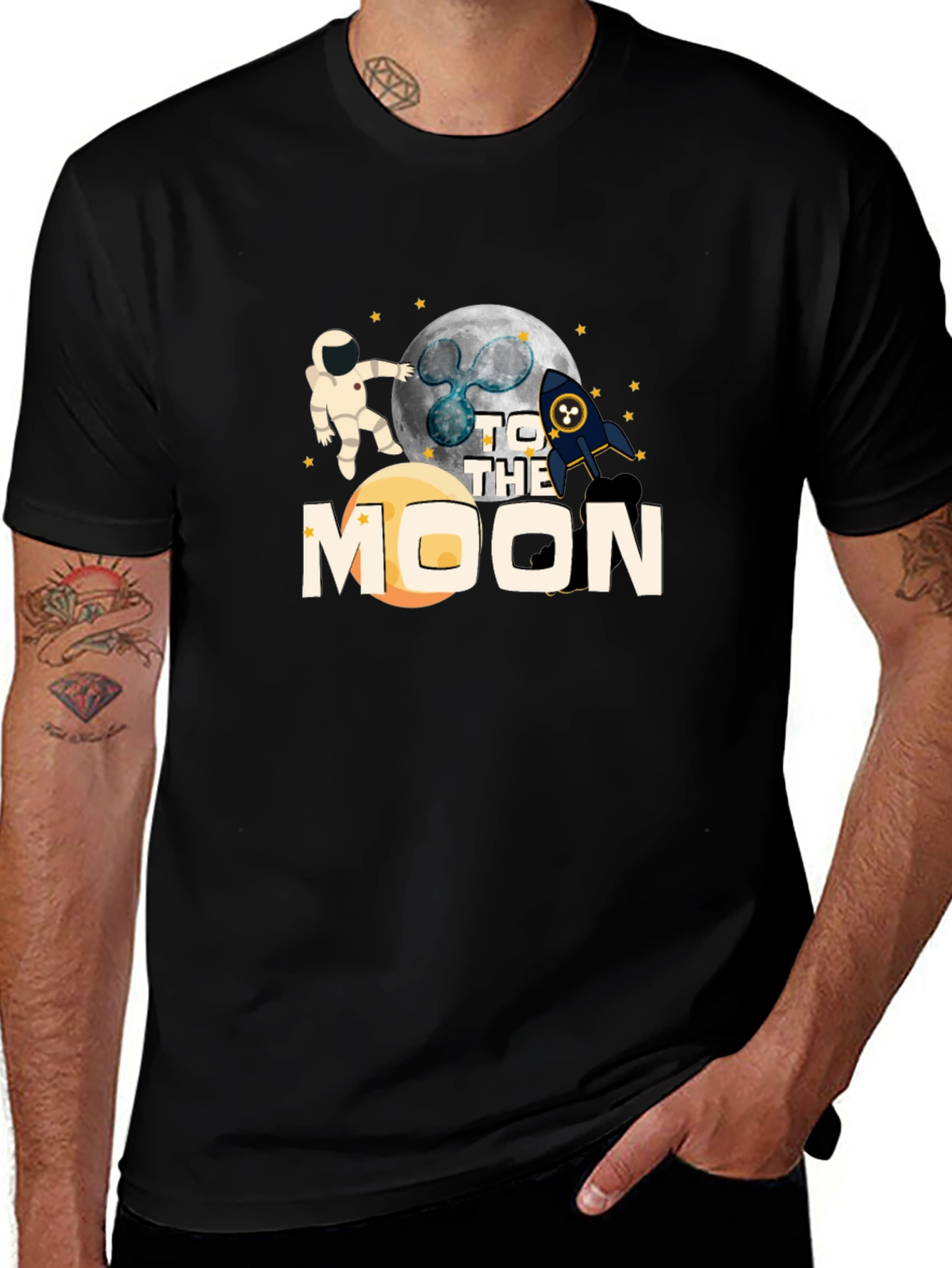 To The Moon Crypto T-Shirt