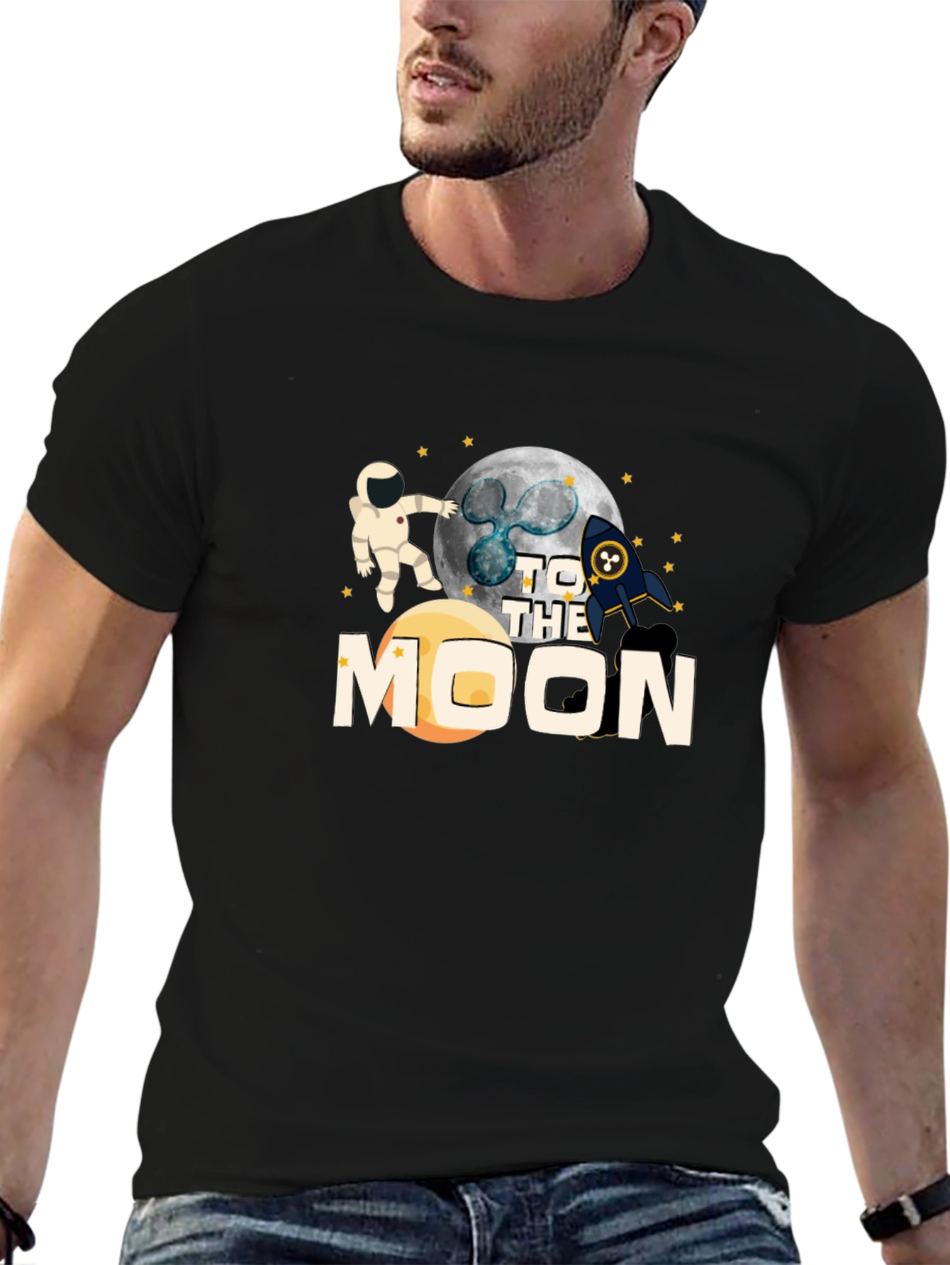 To The Moon Crypto T-Shirt